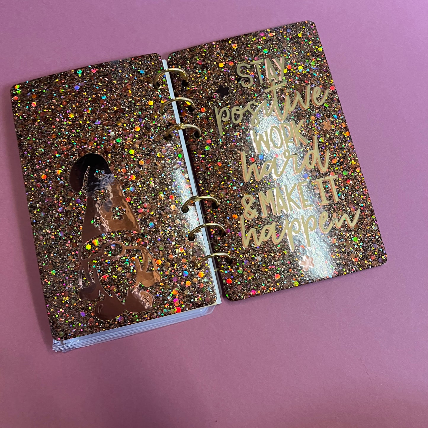 A5 Resin Ring Bound Note Book