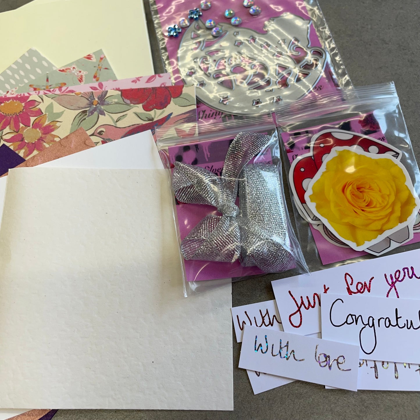 July Mini Card Making Kit
