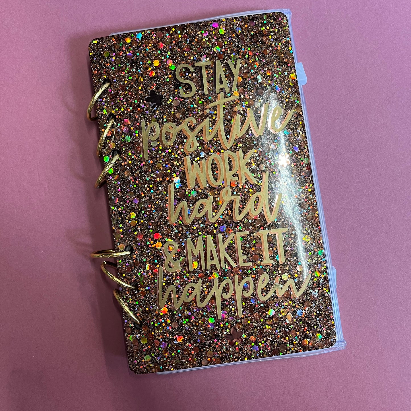 A5 Resin Ring Bound Note Book