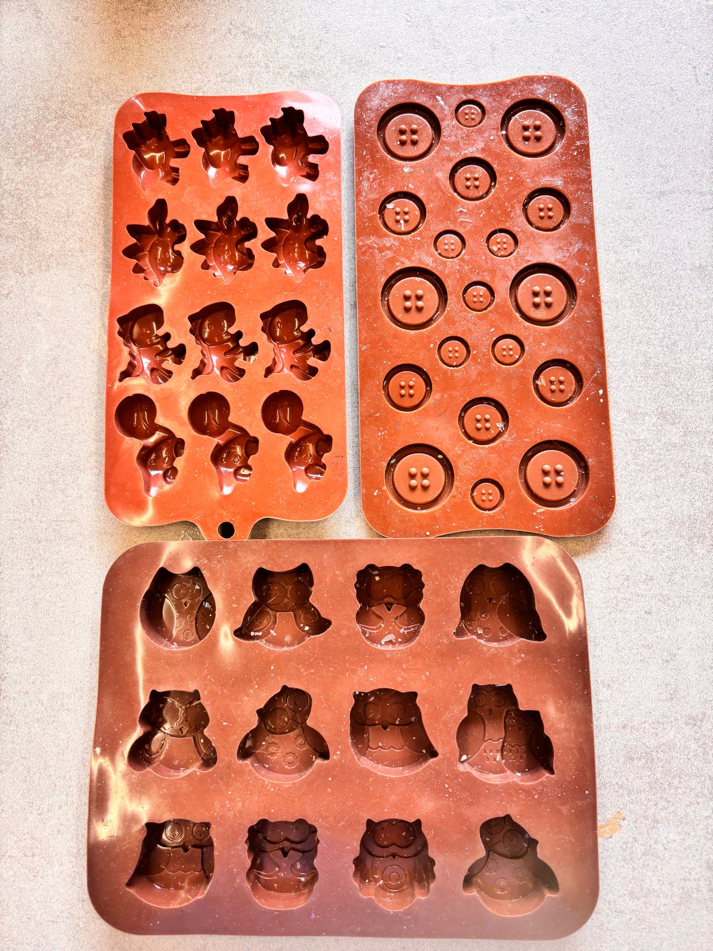 Collection of Resin Molds Lot 15