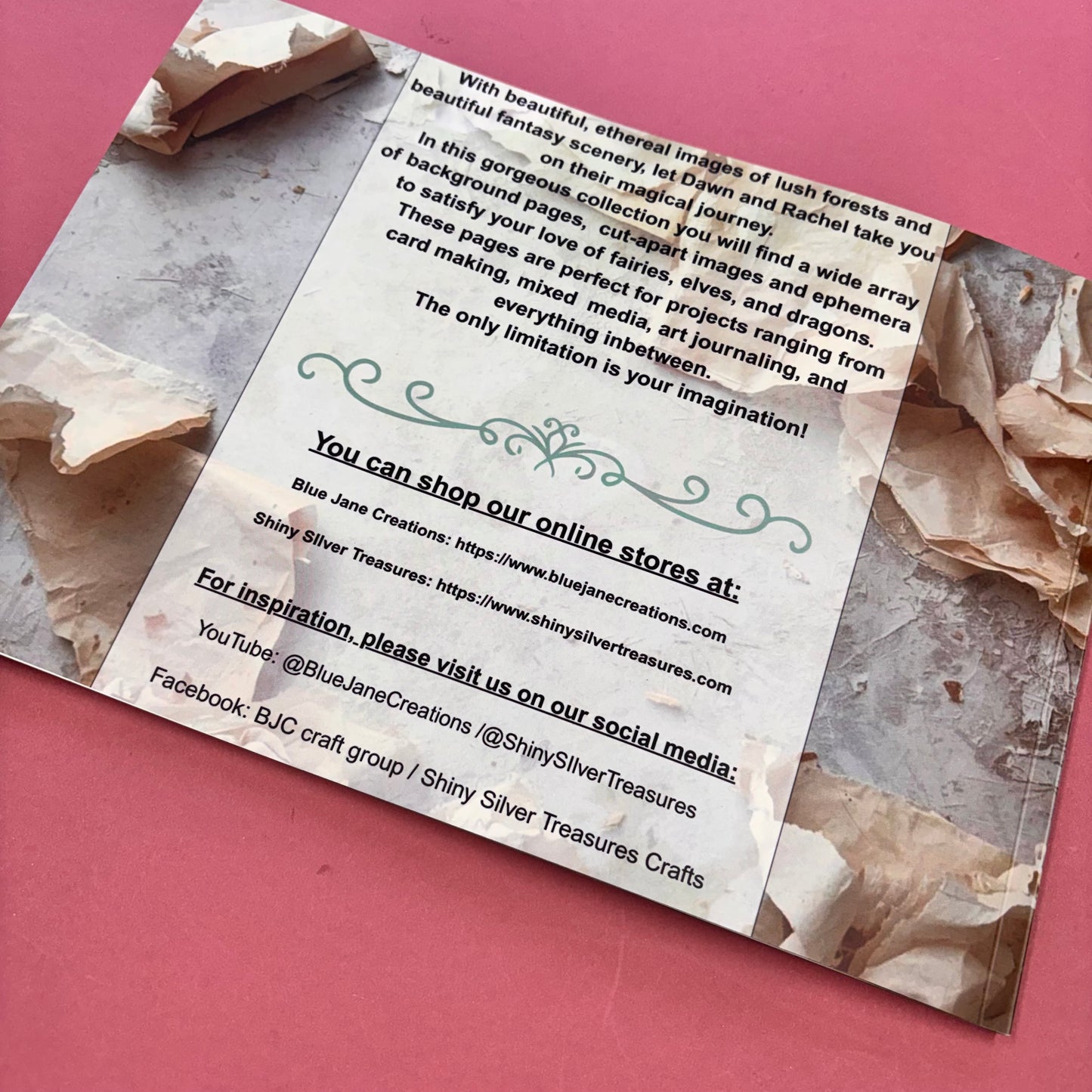 Fantasy Collage Book