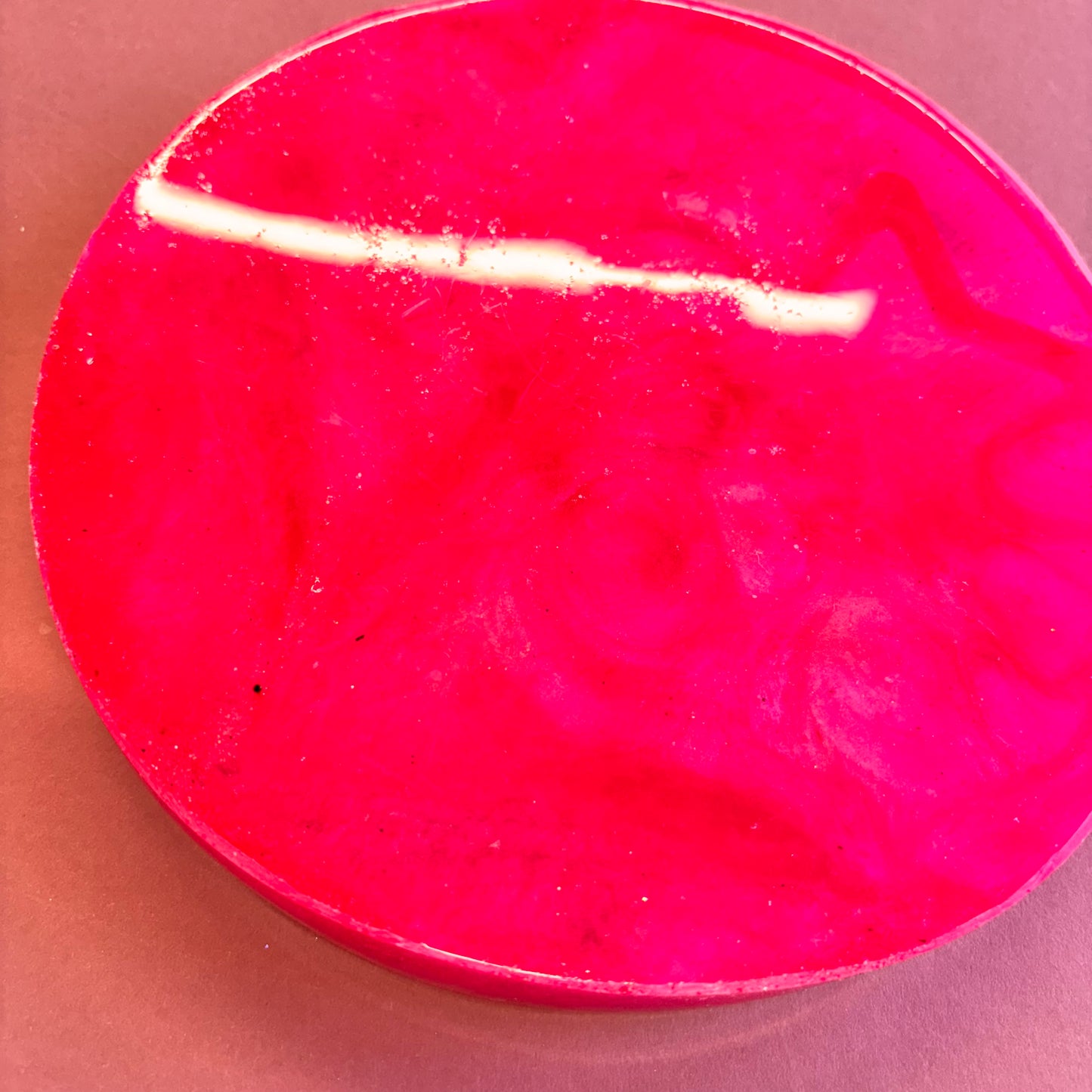 Bright Pink Moon and Star Trinket Tray