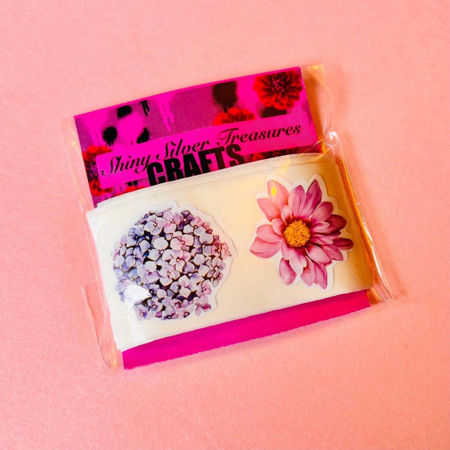50 pcs Small Flower Stickers
