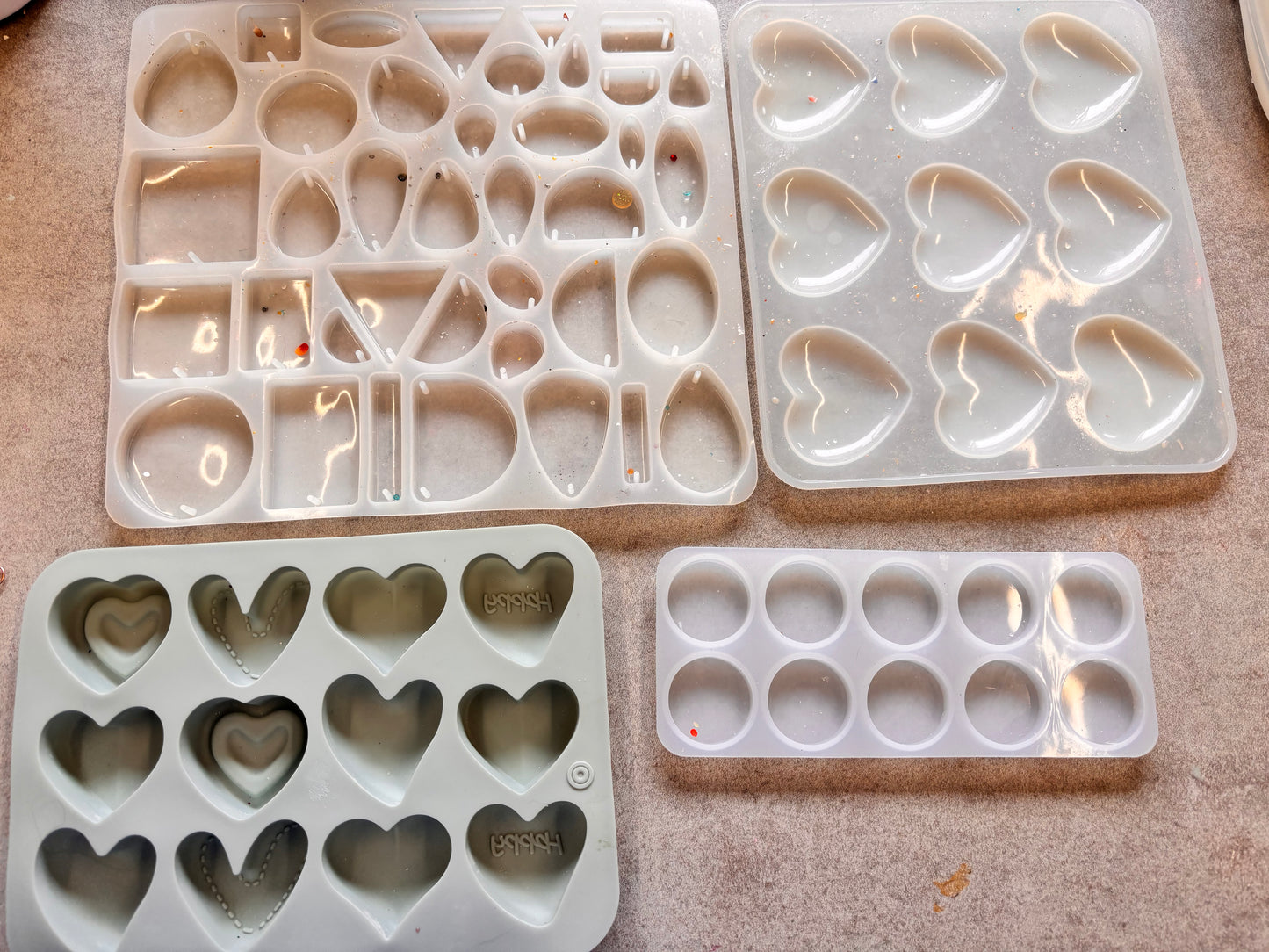 Collection of Resin Molds lot 11