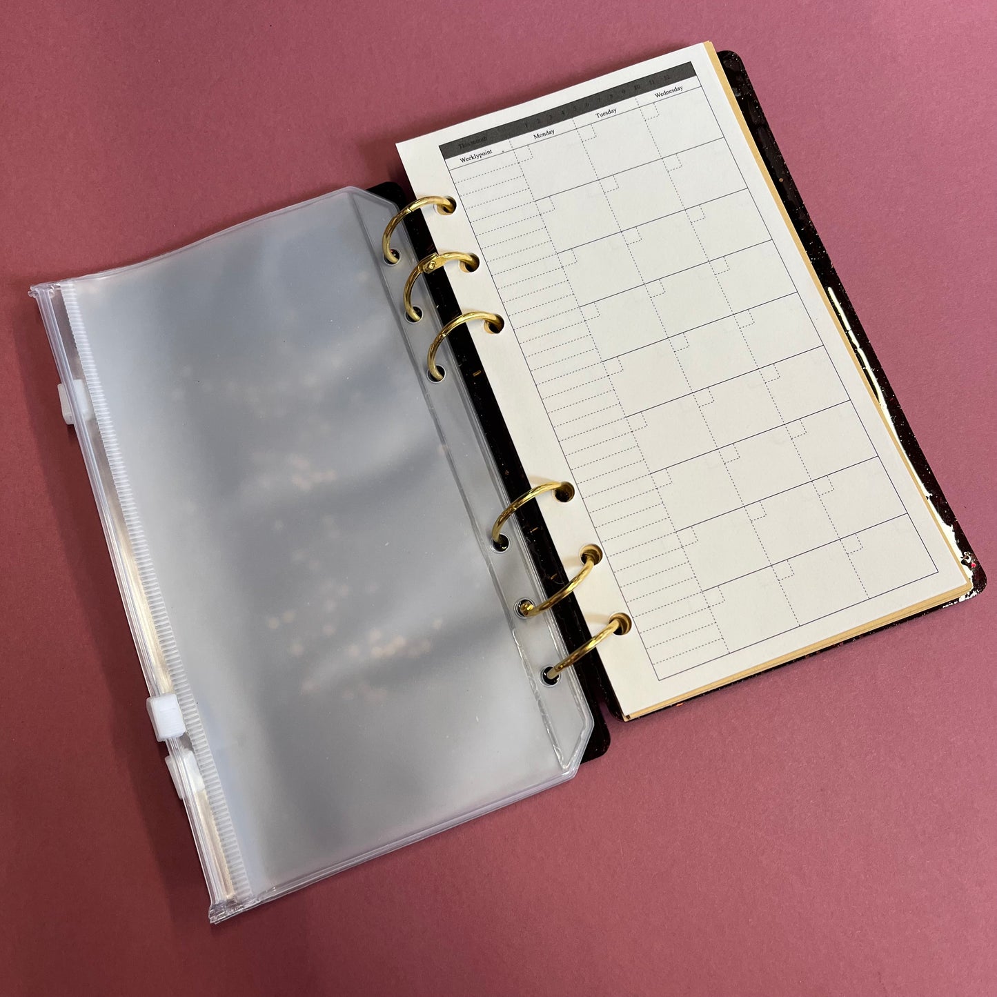 A5 Resin Ring Bound Note Book