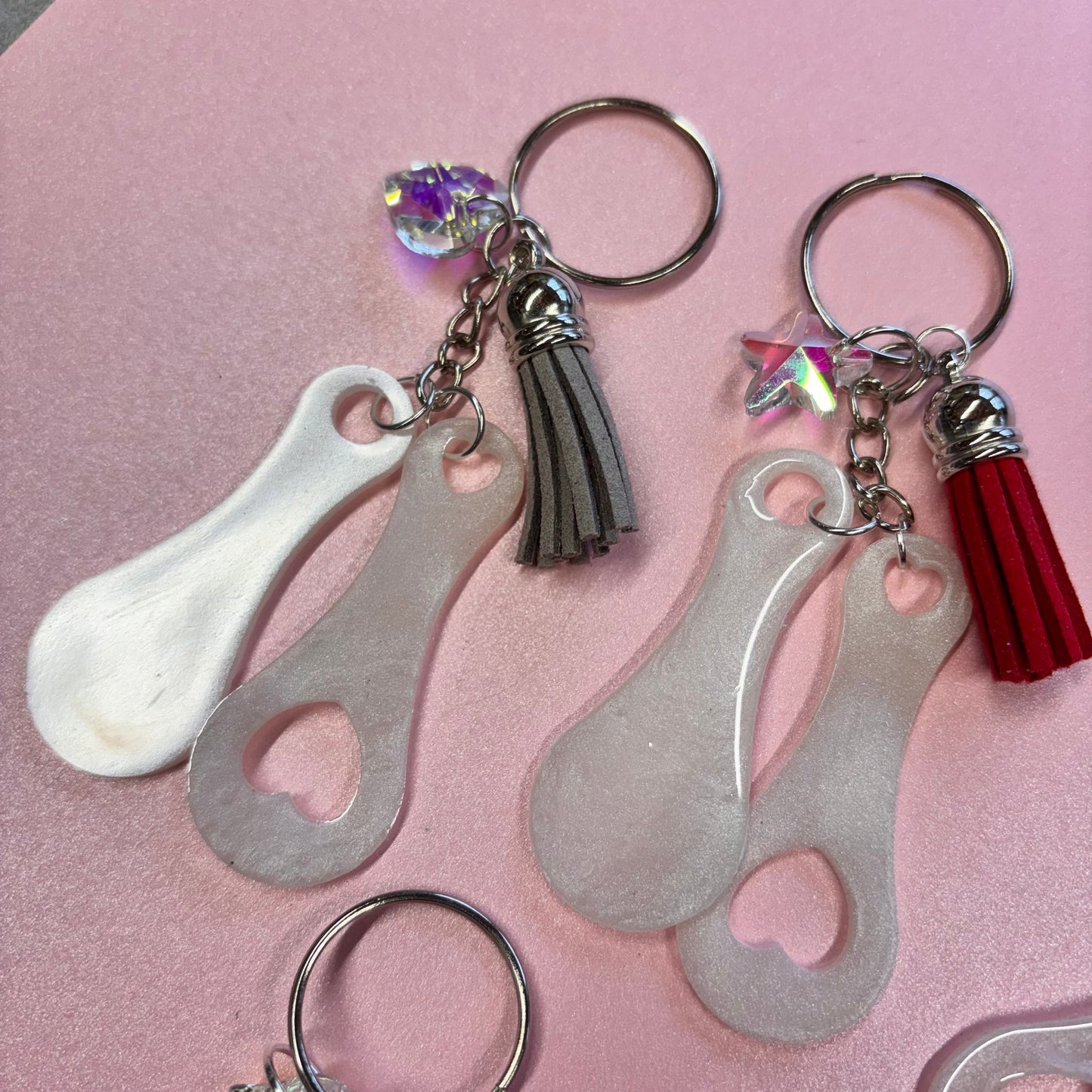 Resin Trolly Keyrings Made To Order