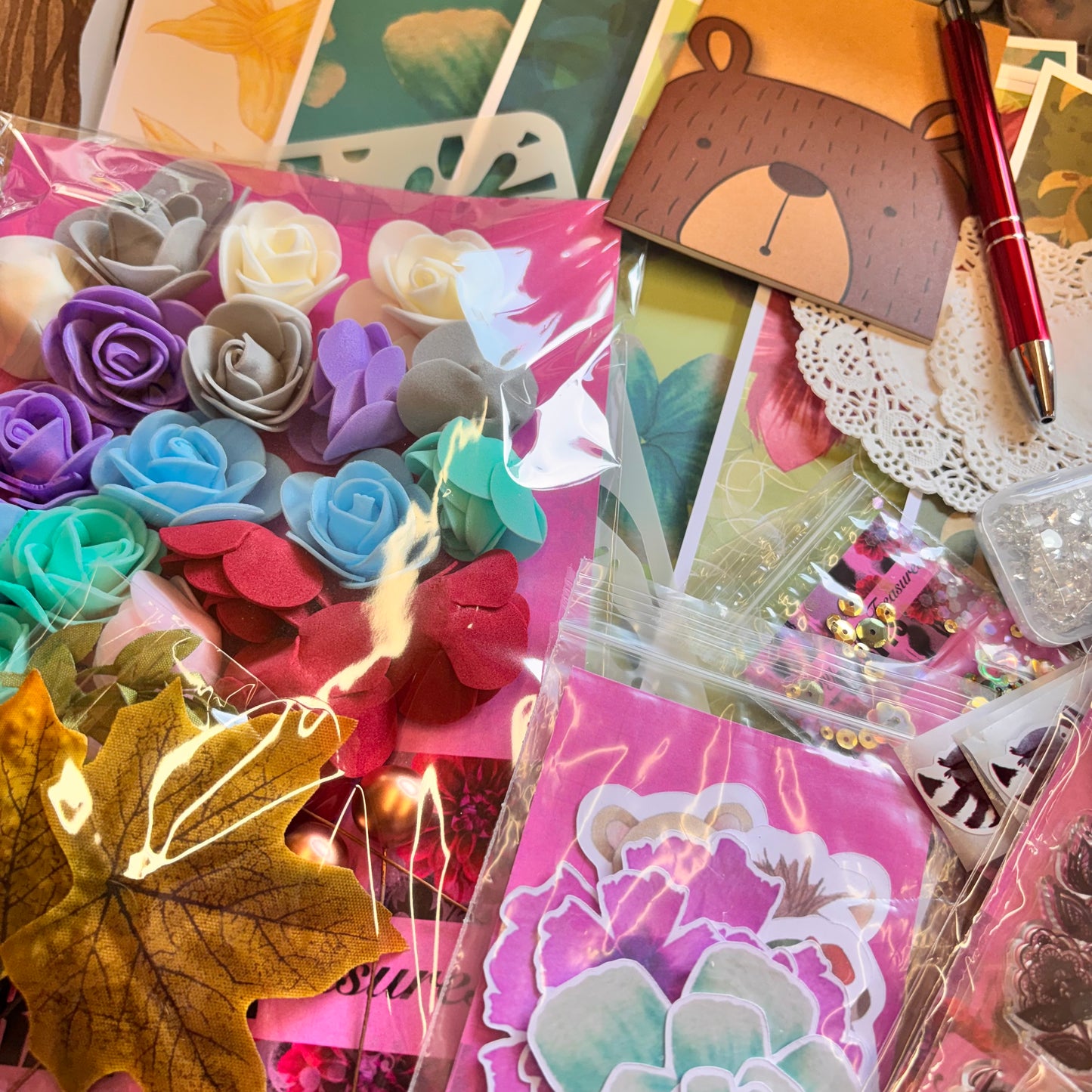 Woodland Treasures Card Making Kit