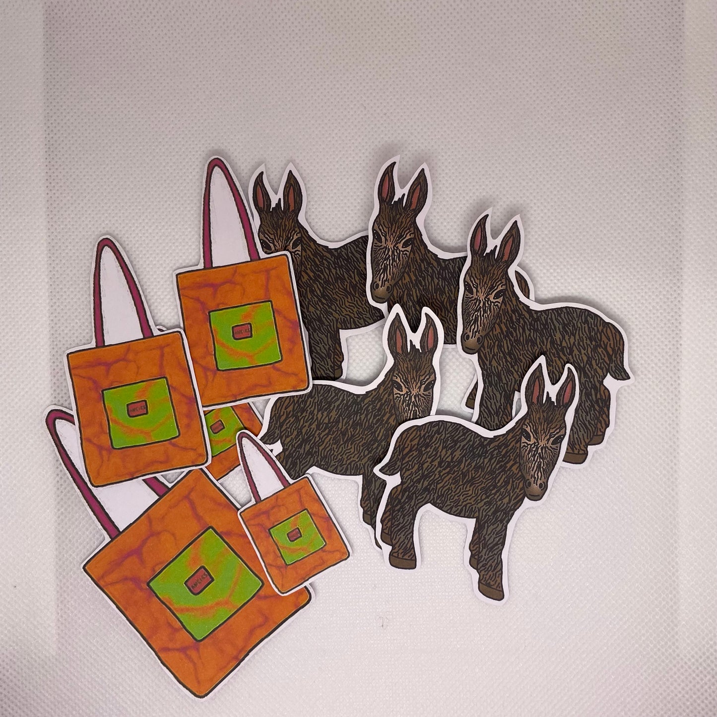 11 pcs Douglas The Donkey ephemera pack