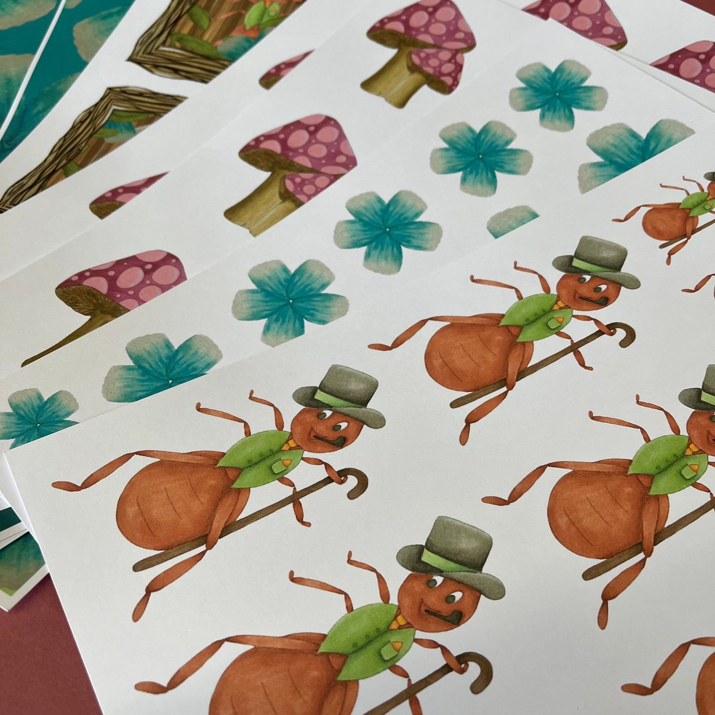 Anthony Ant Paper Collection with Cut Aparts PRINTED AND POSTED