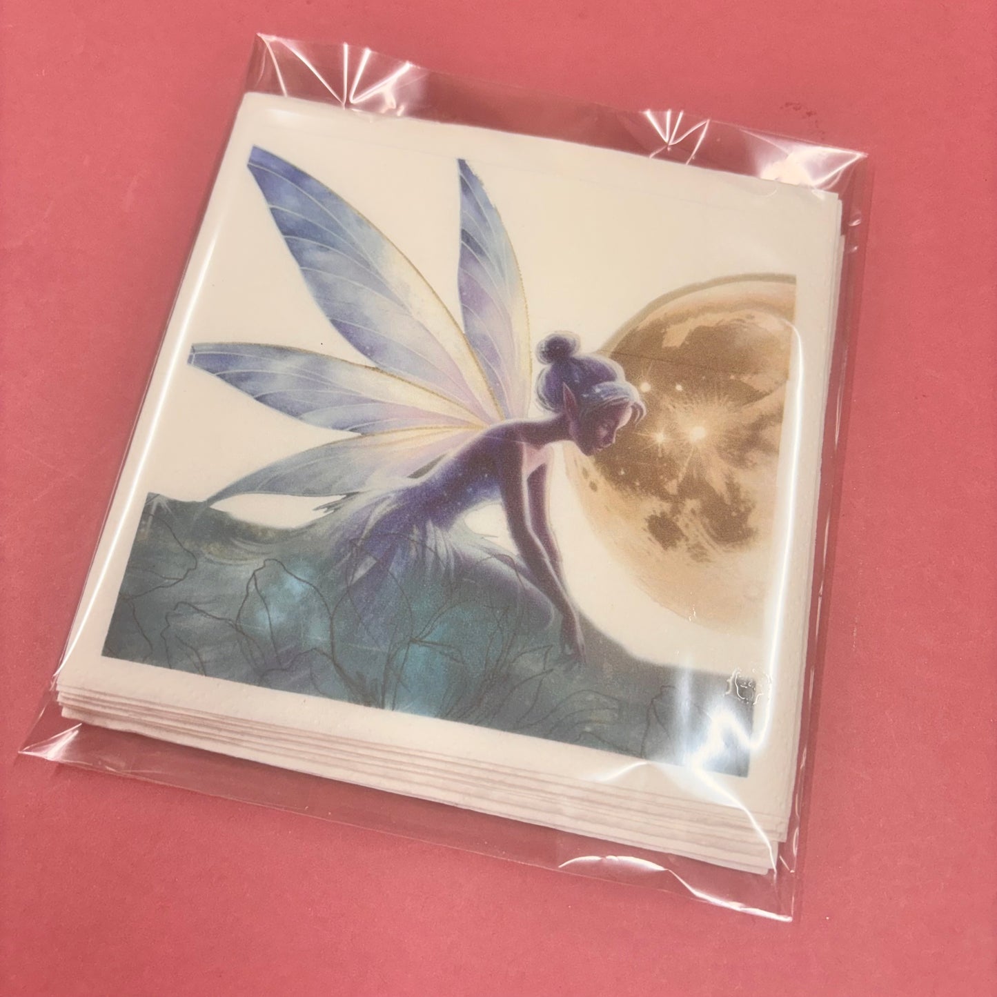 Pack Of 6 Fairy Napkins