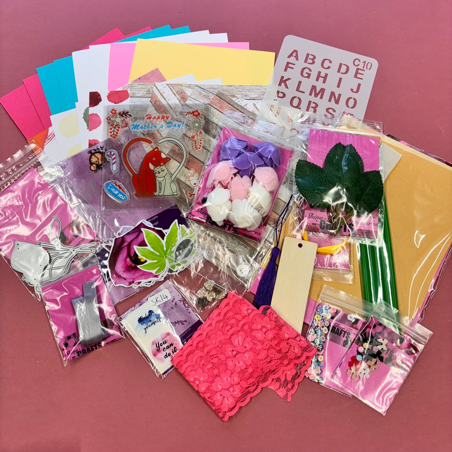 Mothers Day card making kit