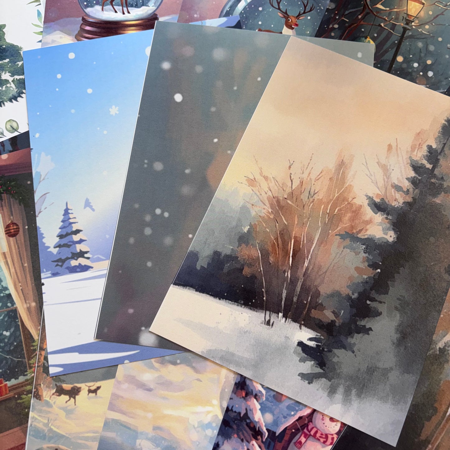 A Blue Christmas Paper Pad