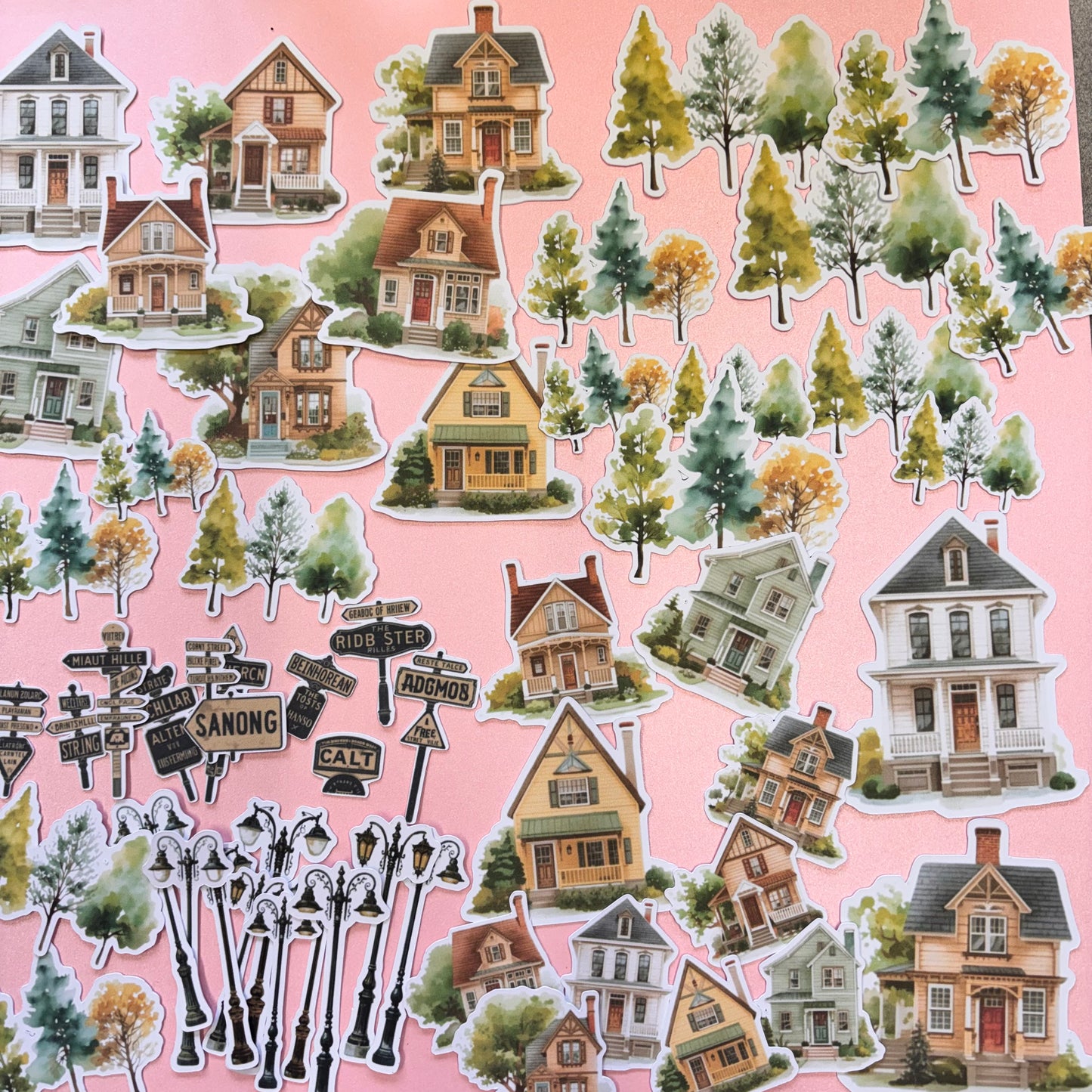 City Life 56 pcs Ephemera Pack