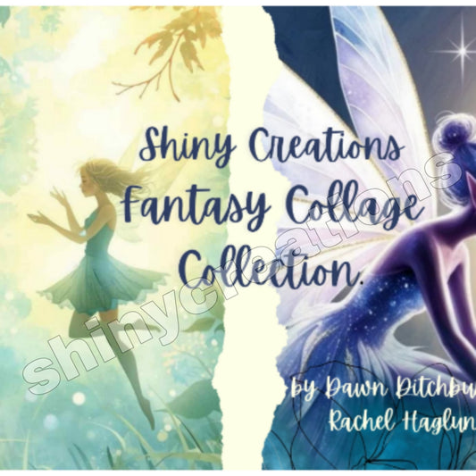 DIGITAL Fantasy Collage Collection