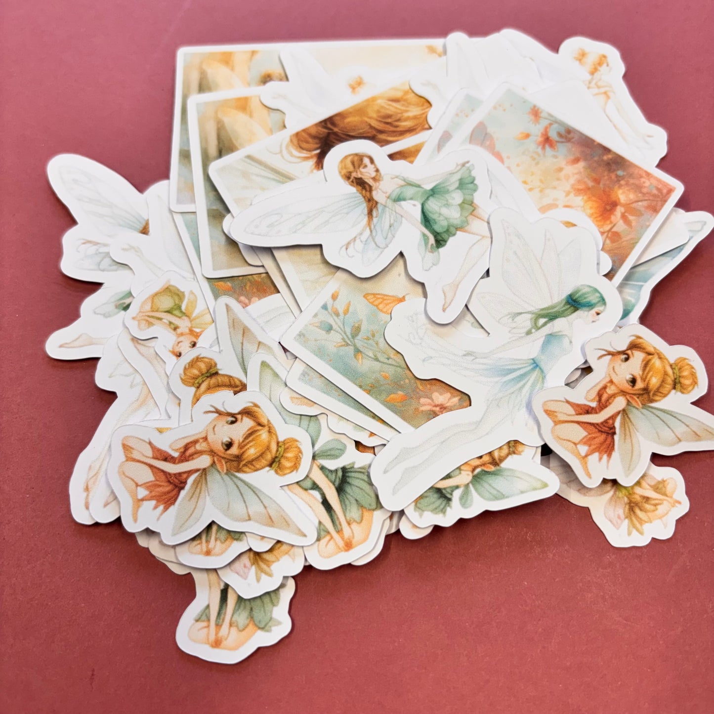 Enchanted Fairies 38 pcs Ephemera Pack