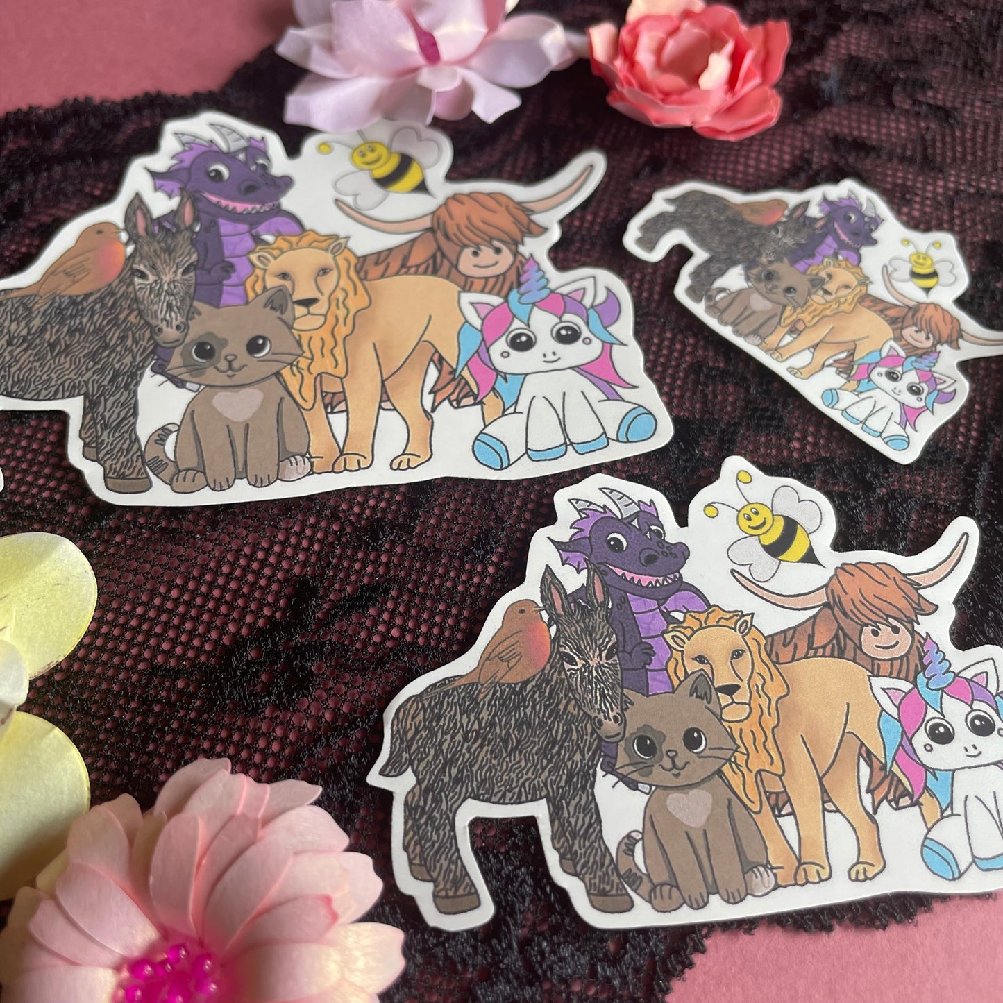 The Gang Cutesy treasures Stickers