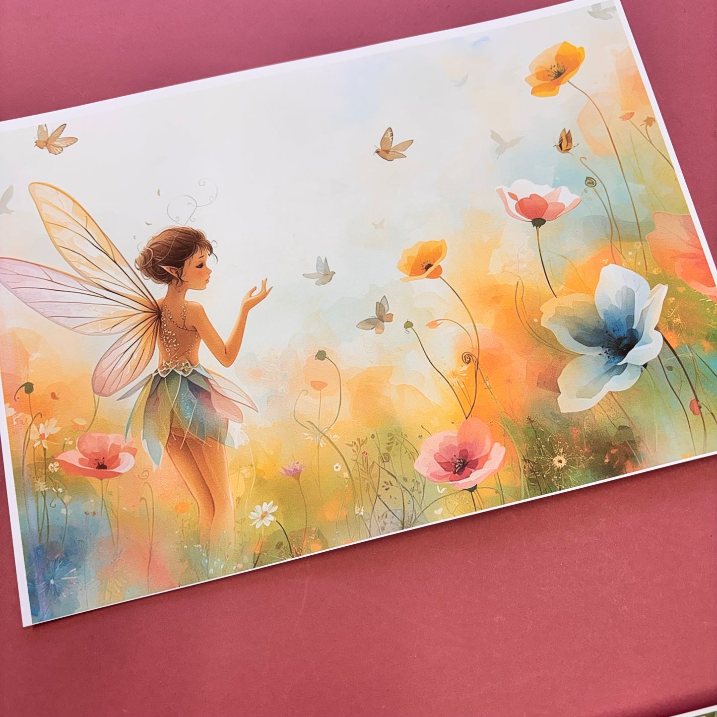 DIGITAL Enchanted Fairies 16pcs Paper Collection