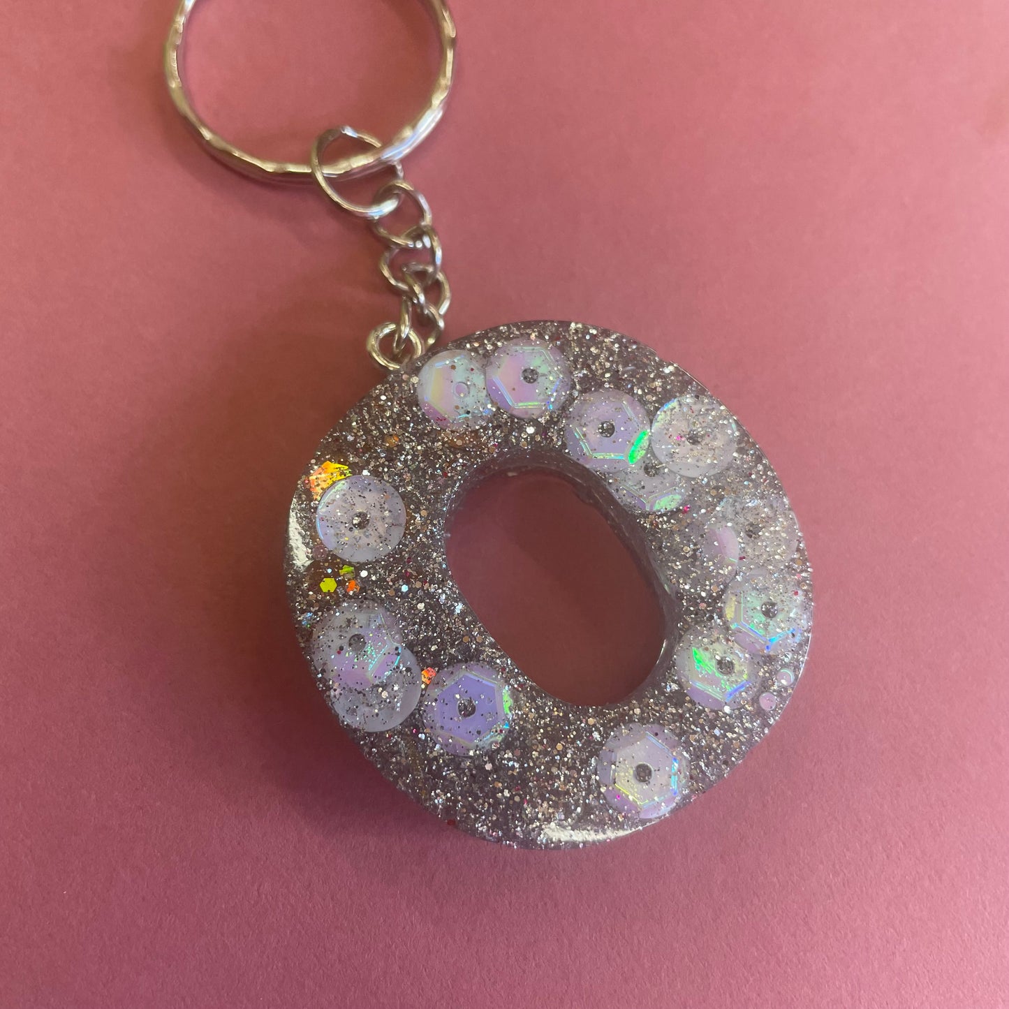 Letter Resin Keyrings