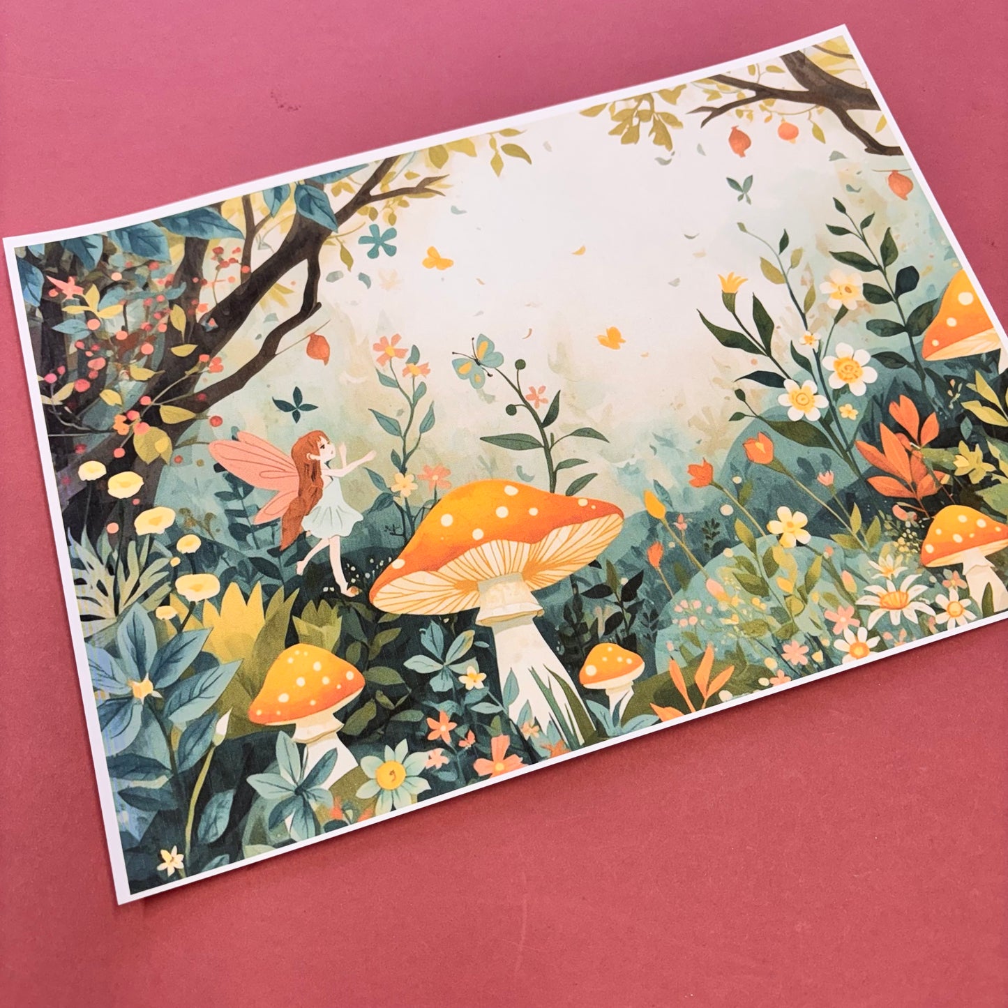 DIGITAL Enchanted Fairies 16pcs Paper Collection