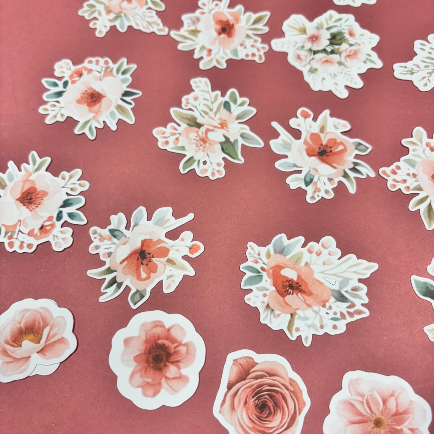 Delicate Rose 56 pcs Ephemera Pack