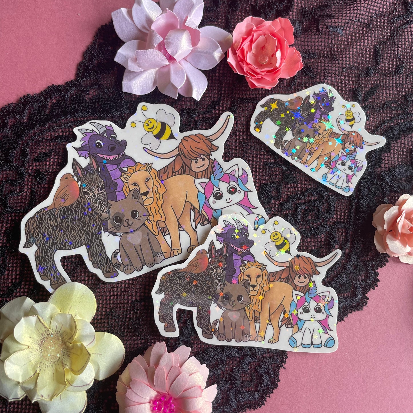 The Gang Cutesy treasures Stickers