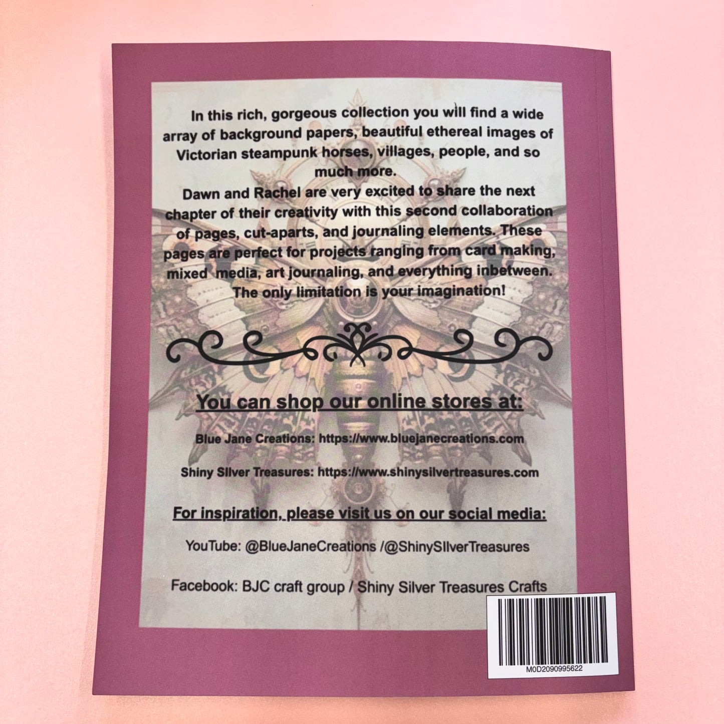 Victorian Steampunk Collage Book by Shiny Creation