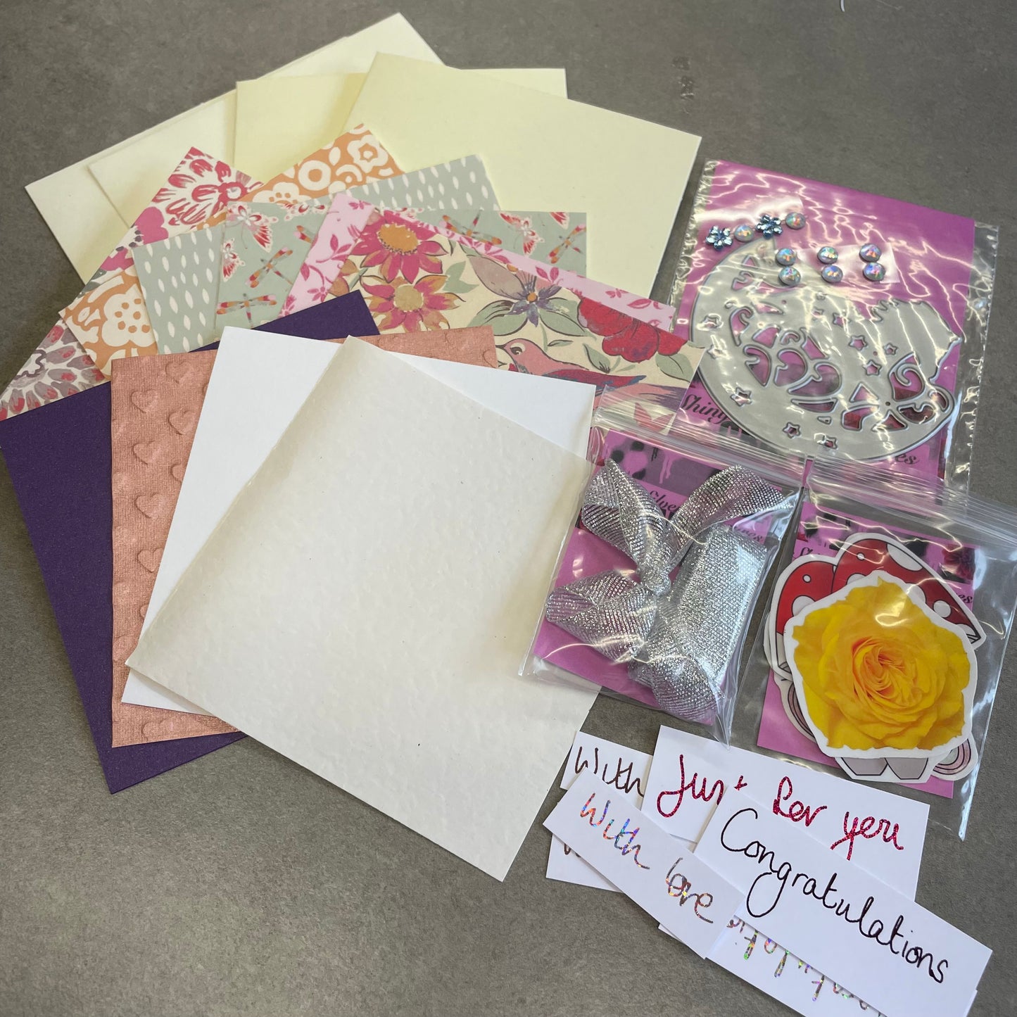 July Mini Card Making Kit