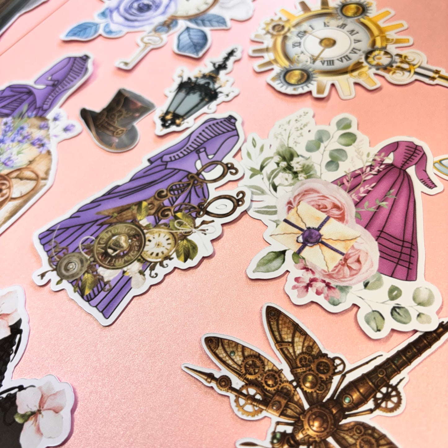 Victorian Steampunk 32pcs Ephemera by Shiny Creation