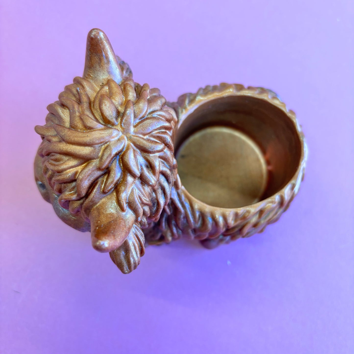 Made to Order Highland Cow Resin Pot