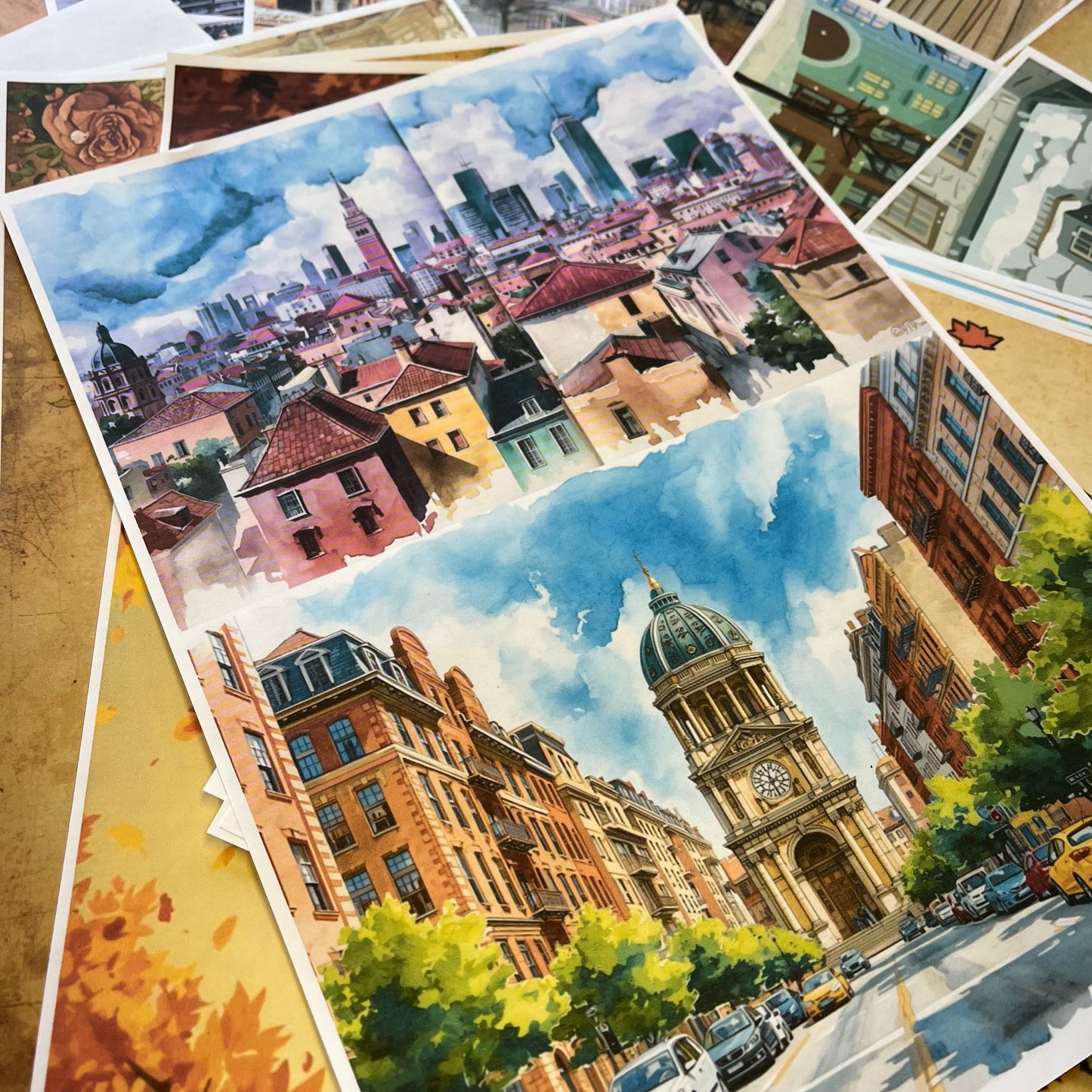City Life Paper Pad 32 Sheets
