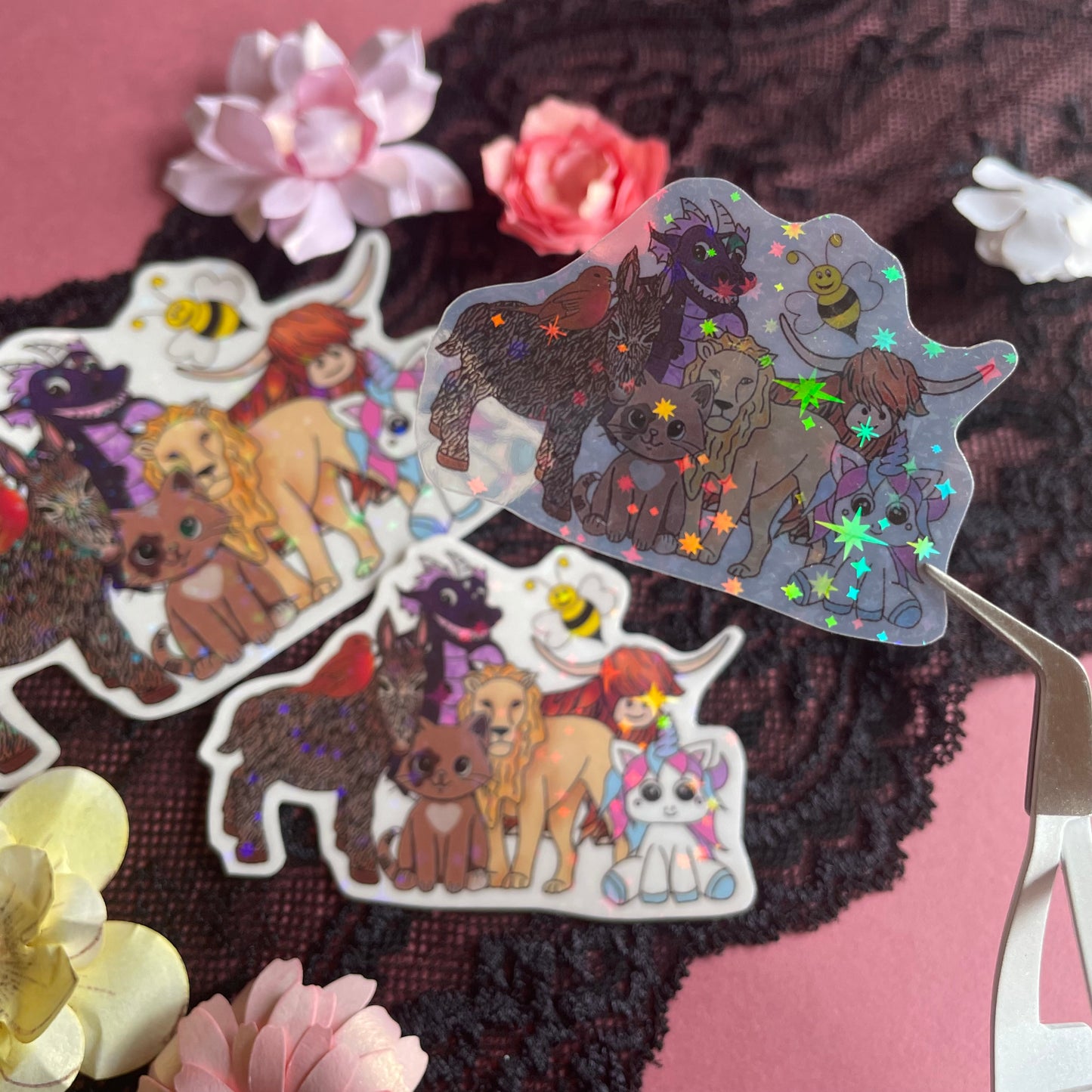 The Gang Cutesy treasures Stickers