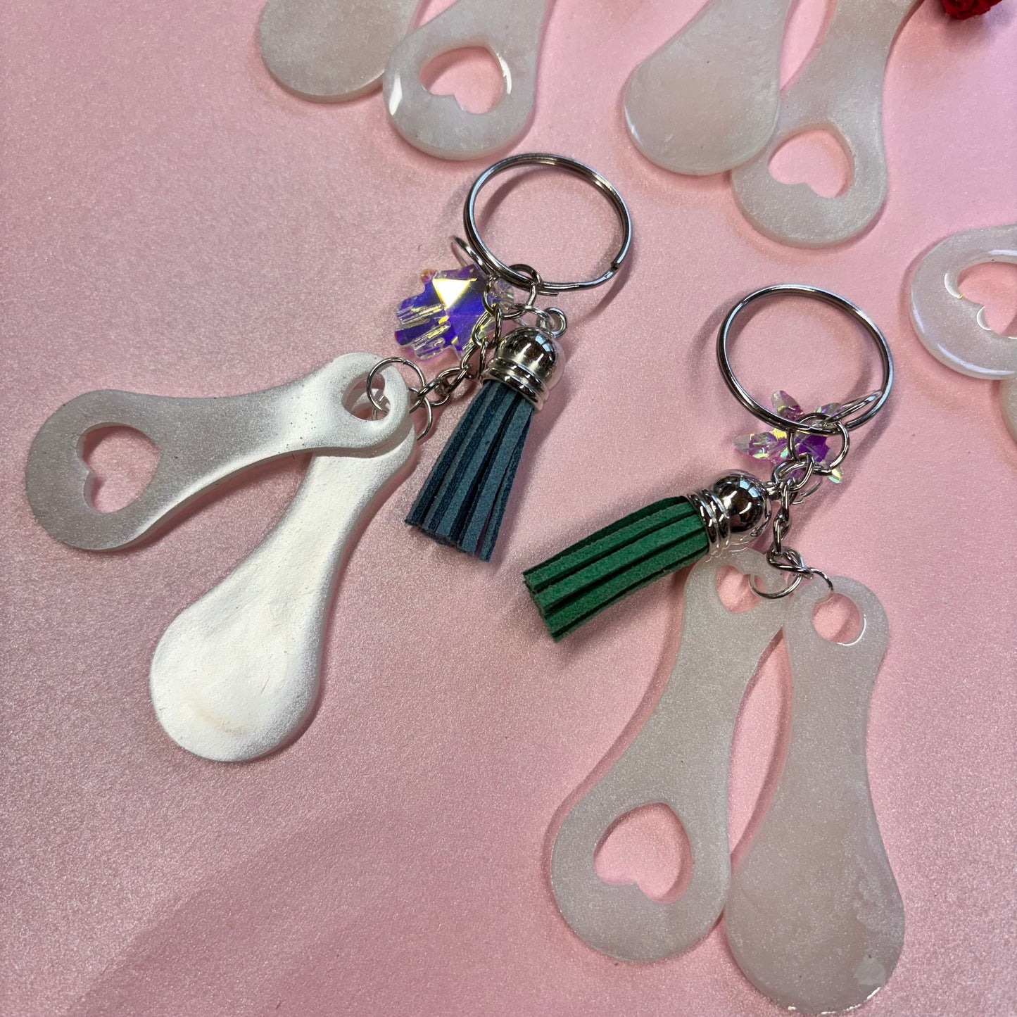 Resin Trolly Keyrings Made To Order