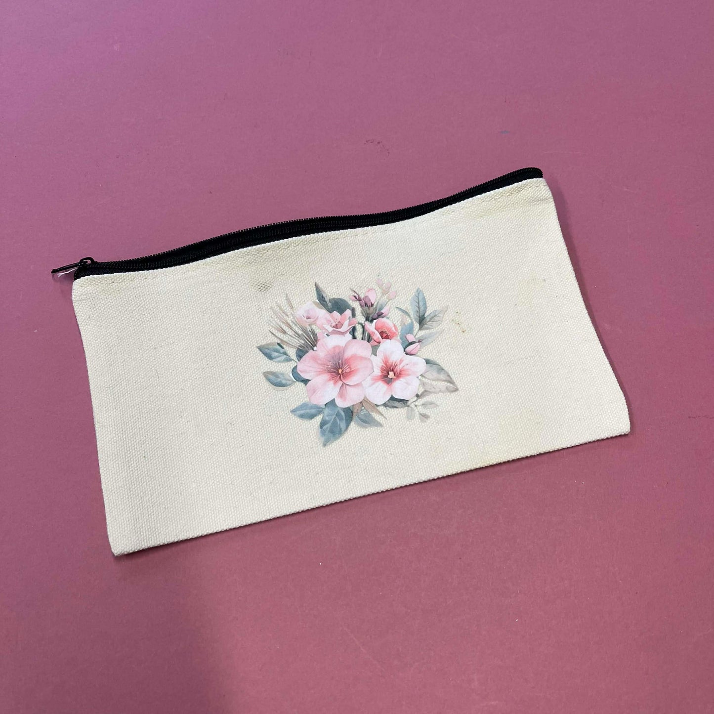 Delicate Roses Pencil case Design 2