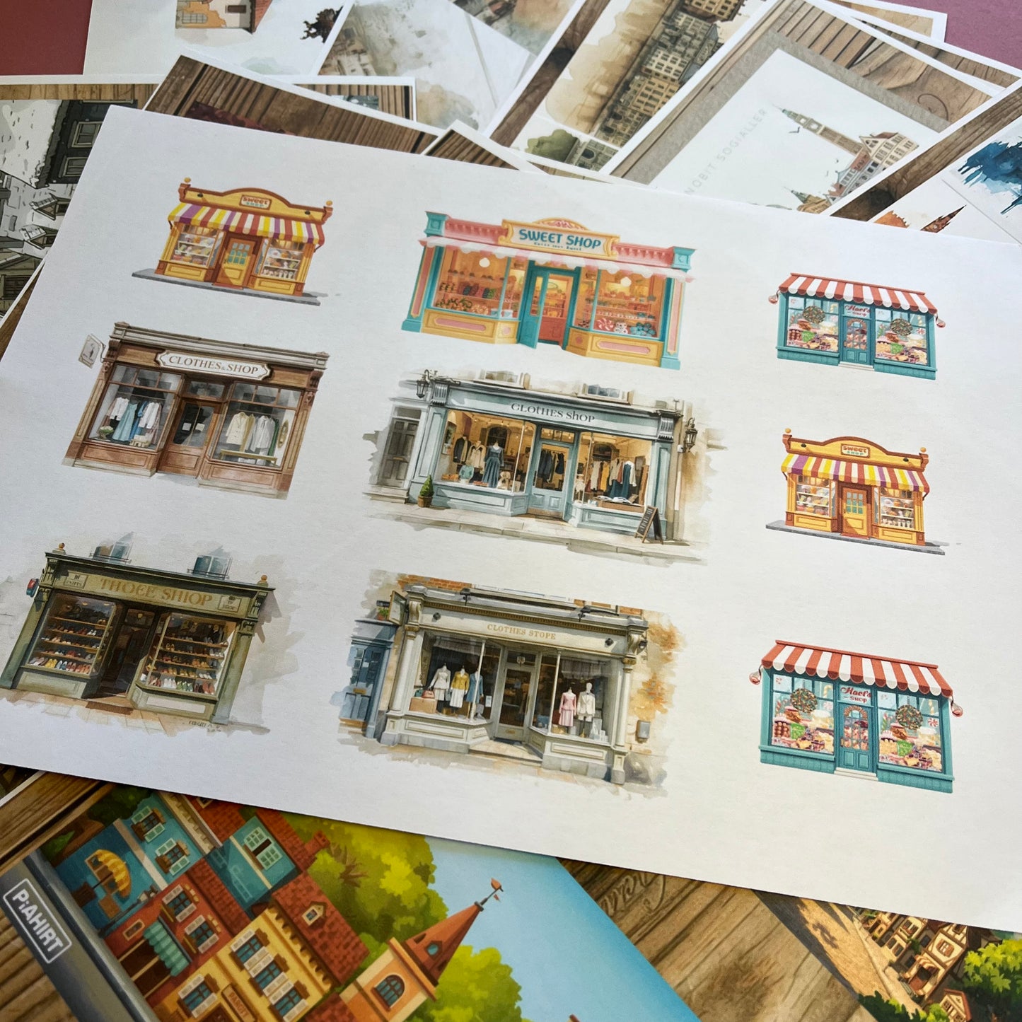 City Life Paper Pad 32 Sheets