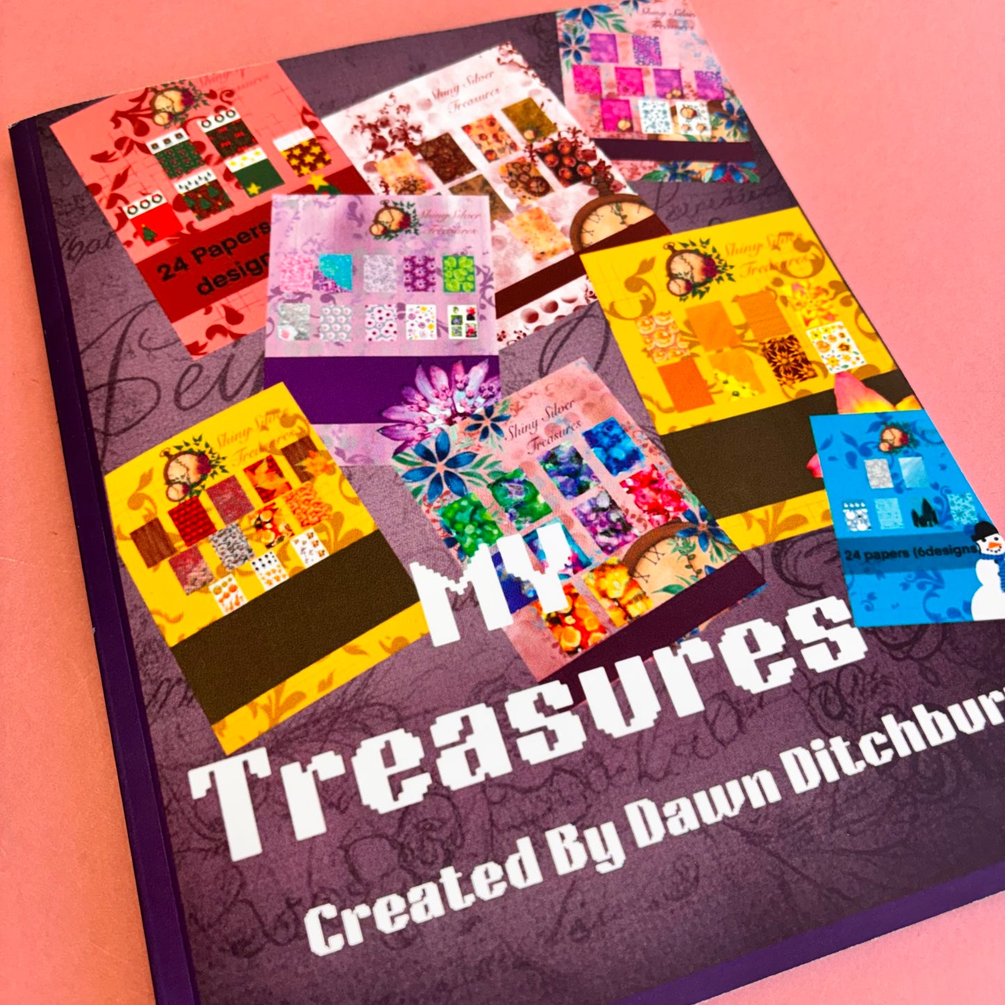 My Treasures Paperback Cut And Collage Book