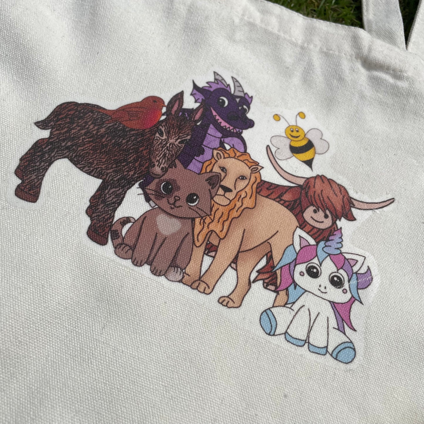 Cutesy Treasures Tote Bag And Pencil case