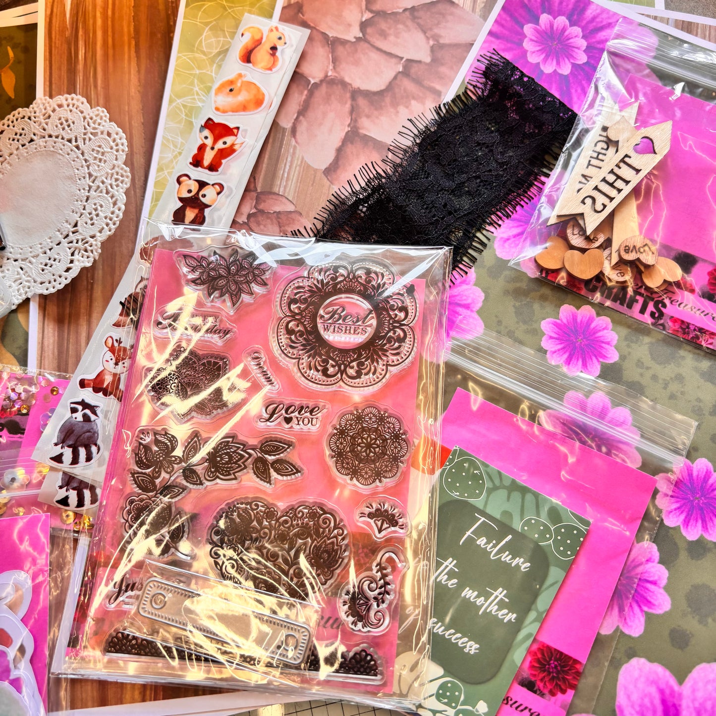 Woodland Treasures Card Making Kit