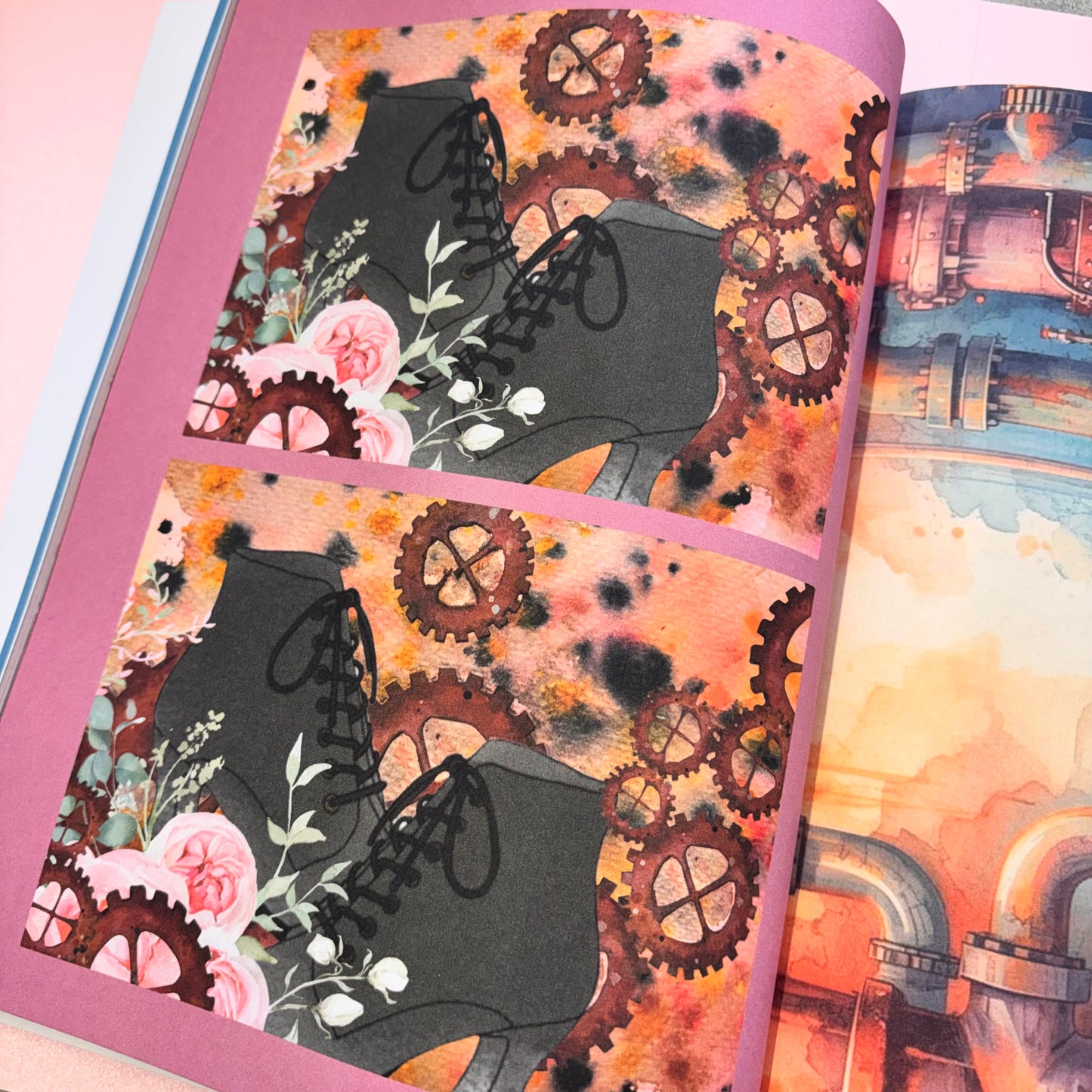 Victorian Steampunk Collage Book And Ephemera Bundle by Shiny Creation