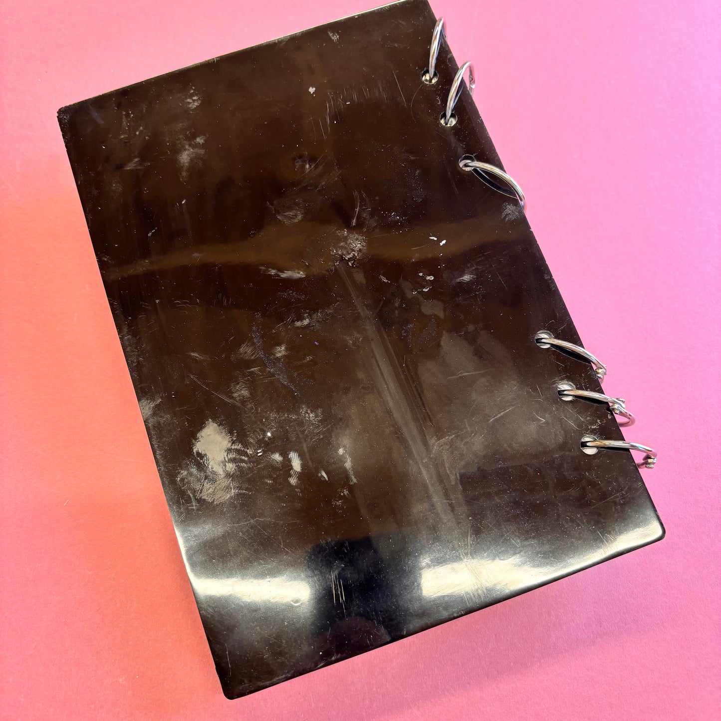 Purple and Green Resin Dragon Eye A5 Blank Note Book