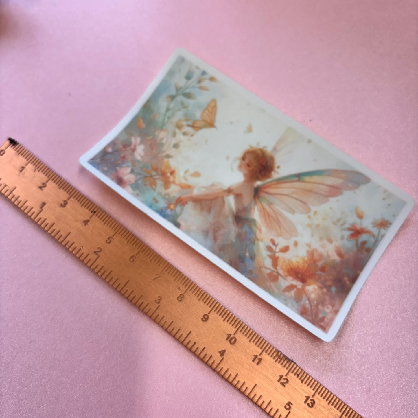 Enchanted Fairies Pastel Dreams Die Cut Sticker in Matt