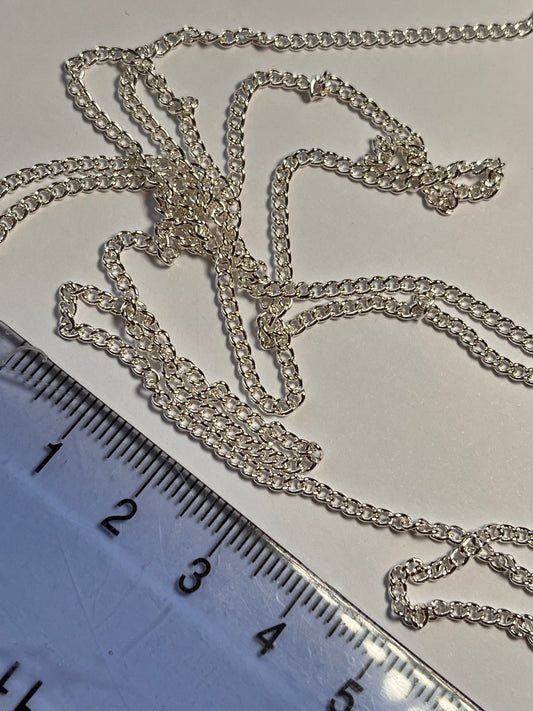 1 meter Silver Plated delicate chain