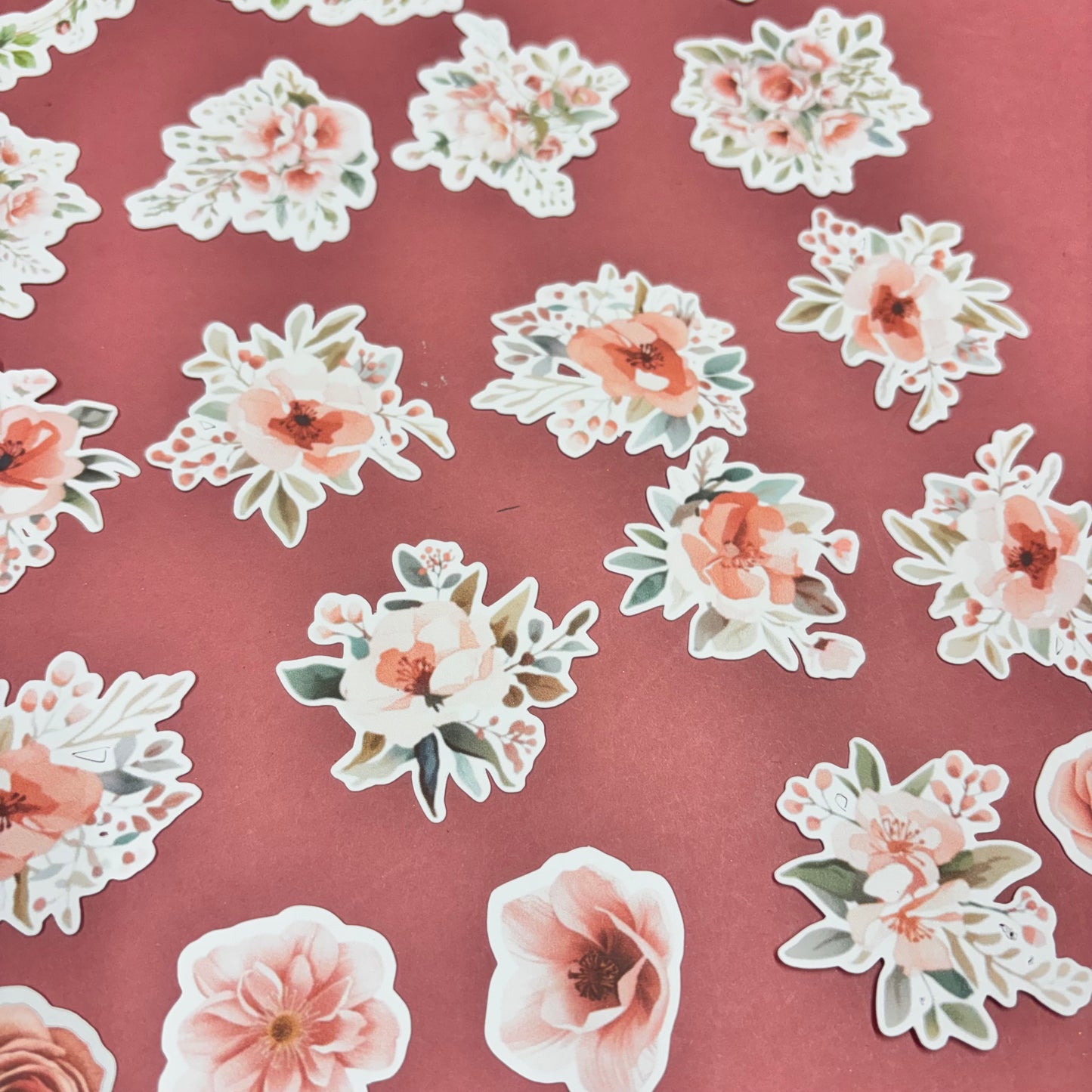 Delicate Rose 56 pcs Ephemera Pack