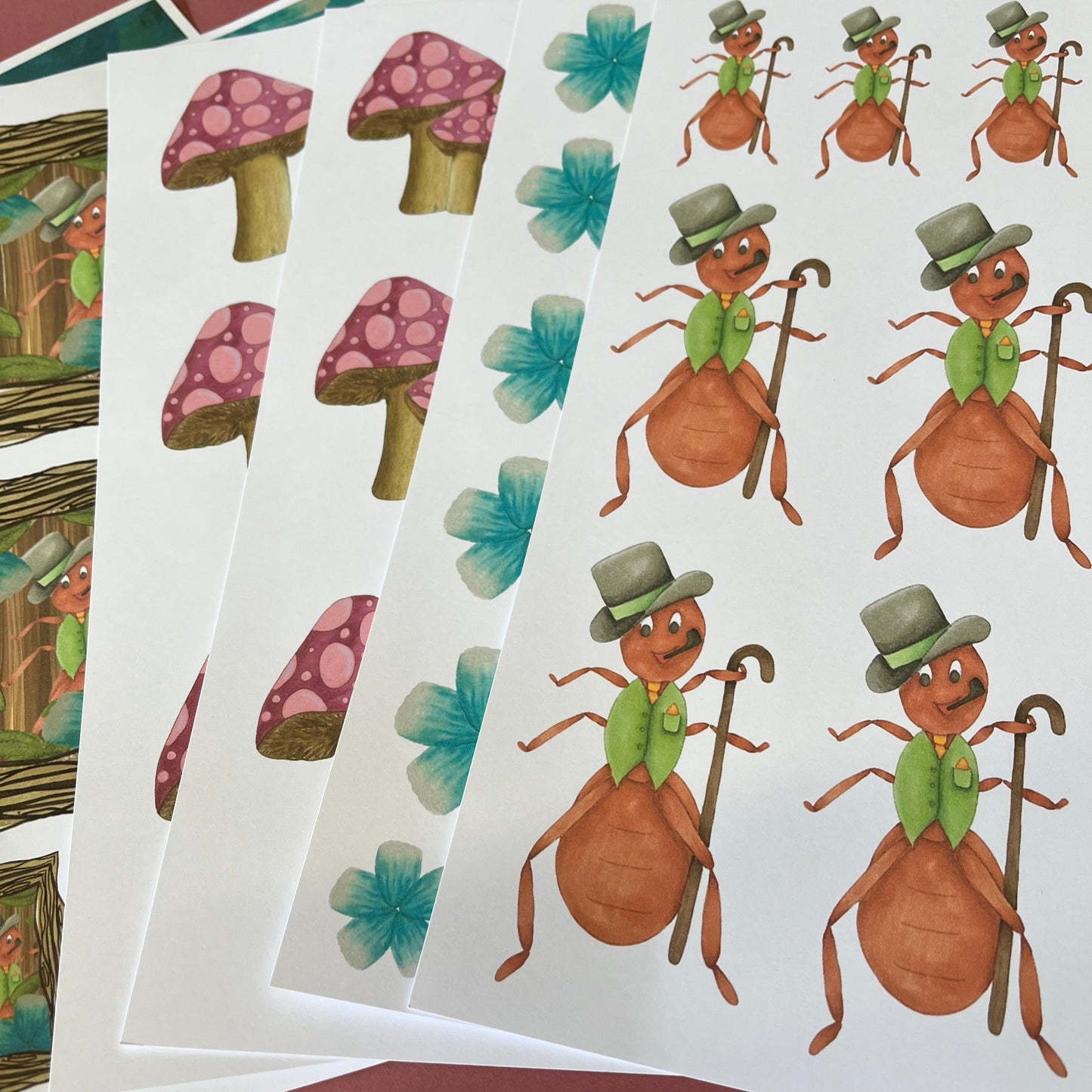 DIGITAL Anthony Ant Paper Collection with Cut Aparts