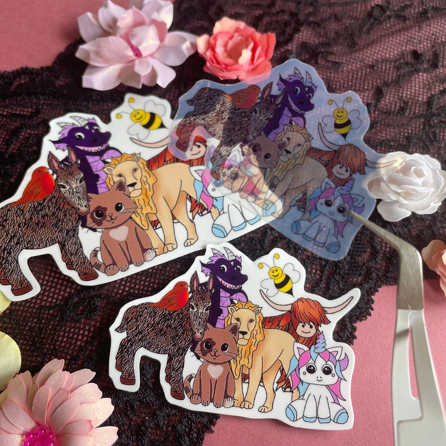 The Gang Cutesy treasures Stickers