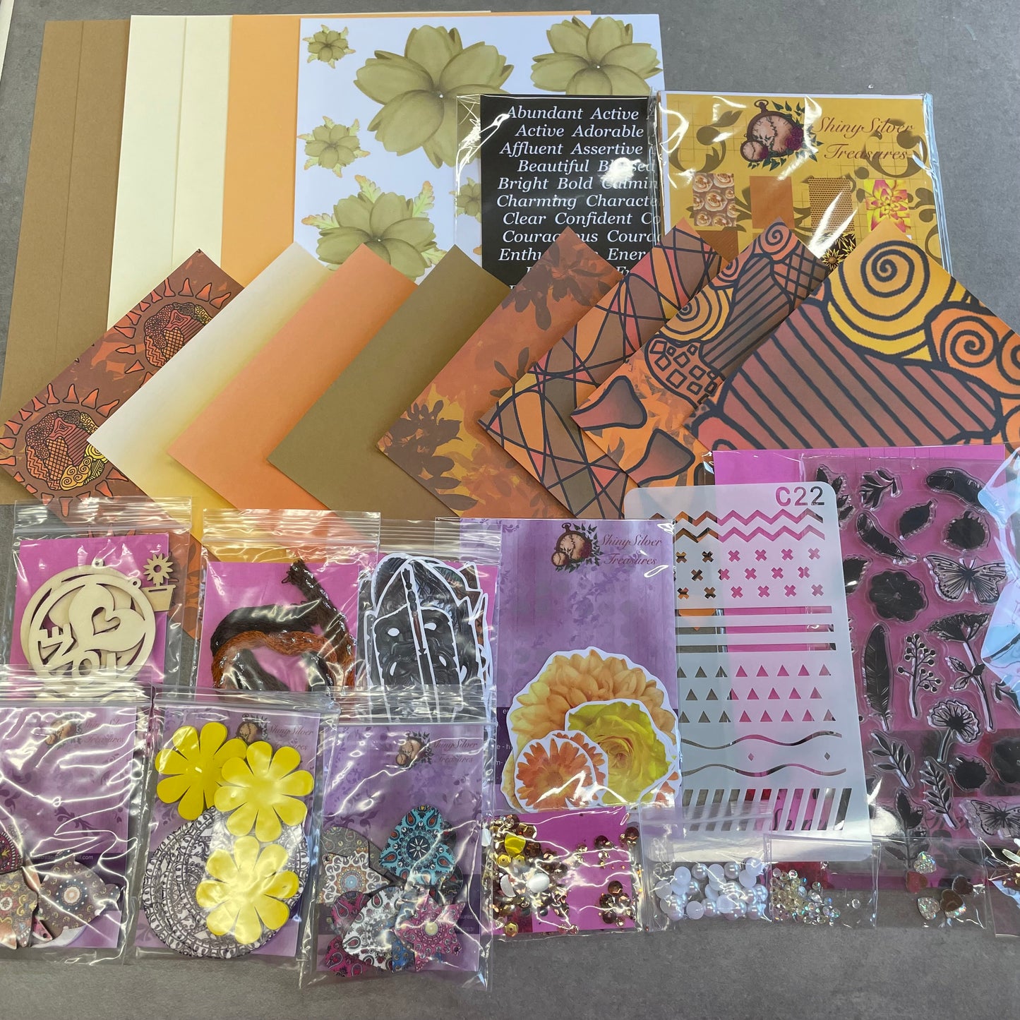 Tribal Treasures Card Making Kit