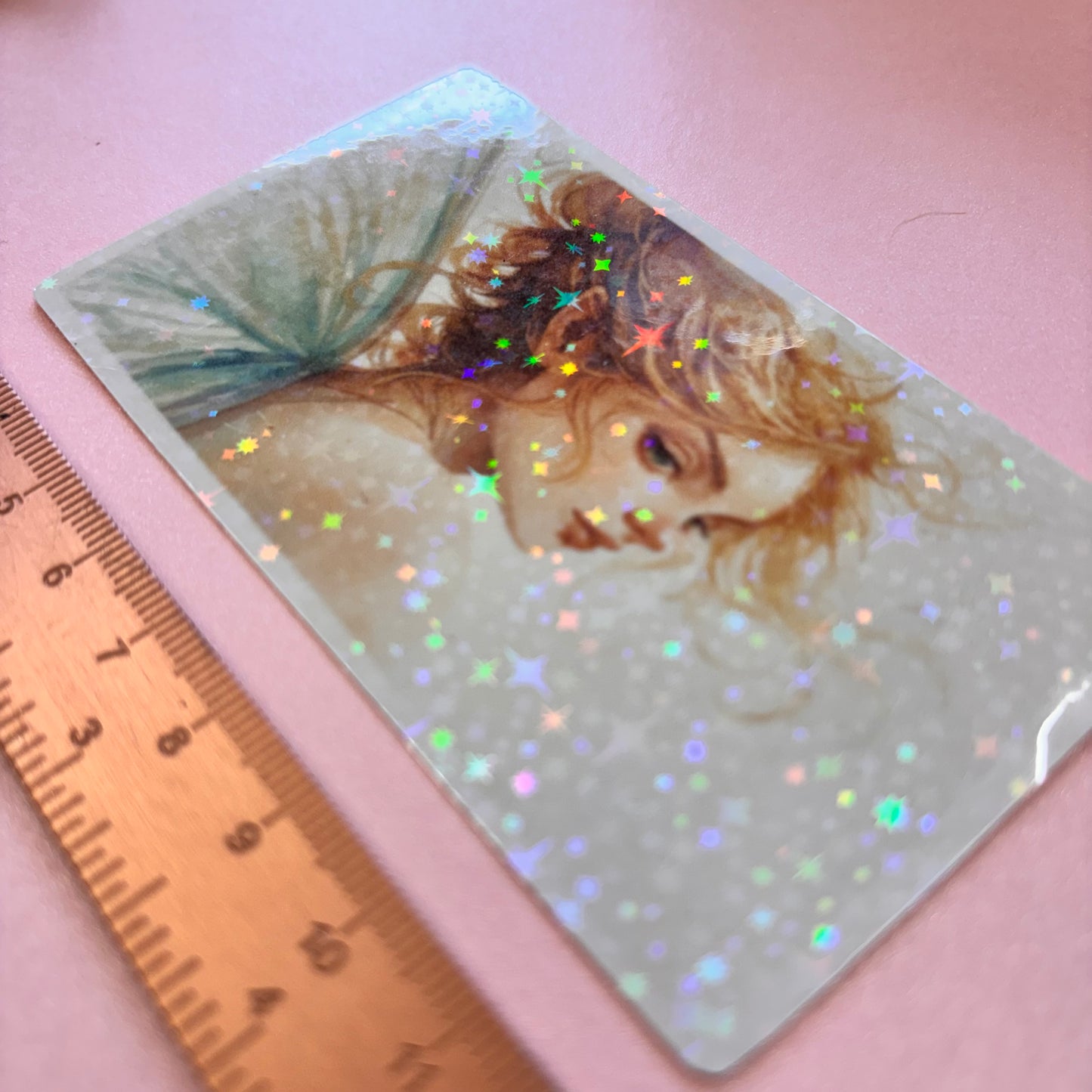 Enchanted Fairies Day Dream Die Cut Sticker in Holographic