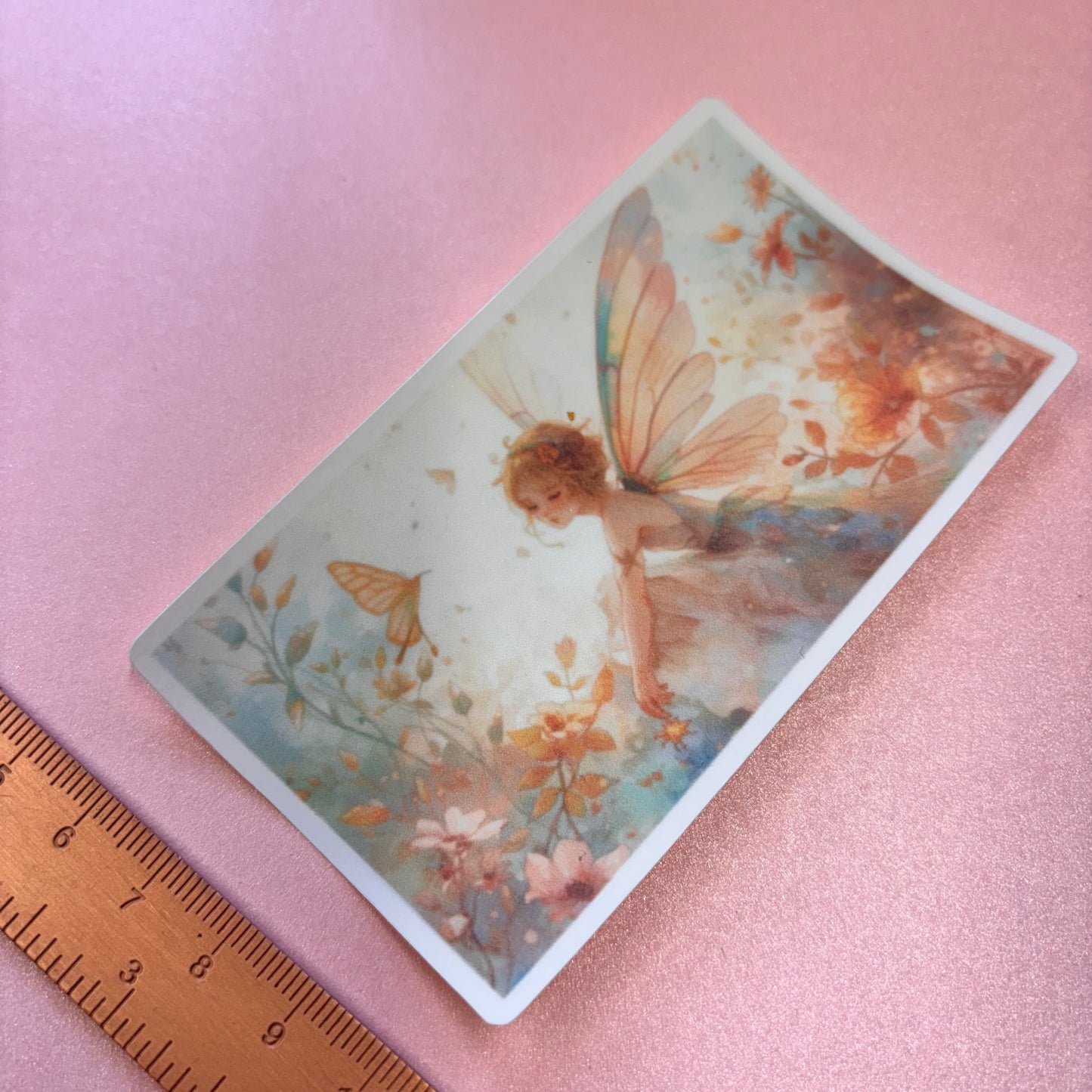 Enchanted Fairies Pastel Dreams Die Cut Sticker in Matt