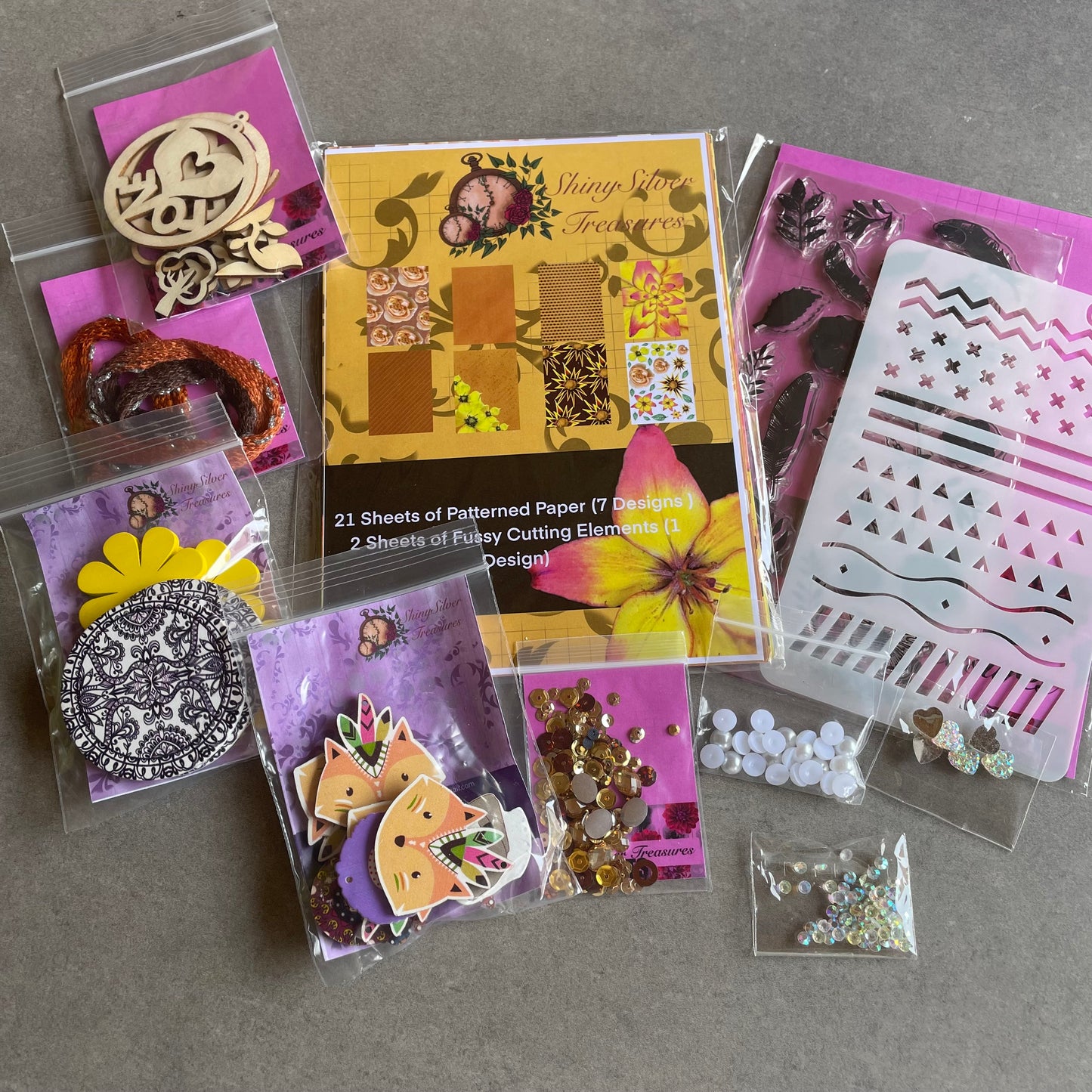 Tribal Treasures Mini Card Making Kit