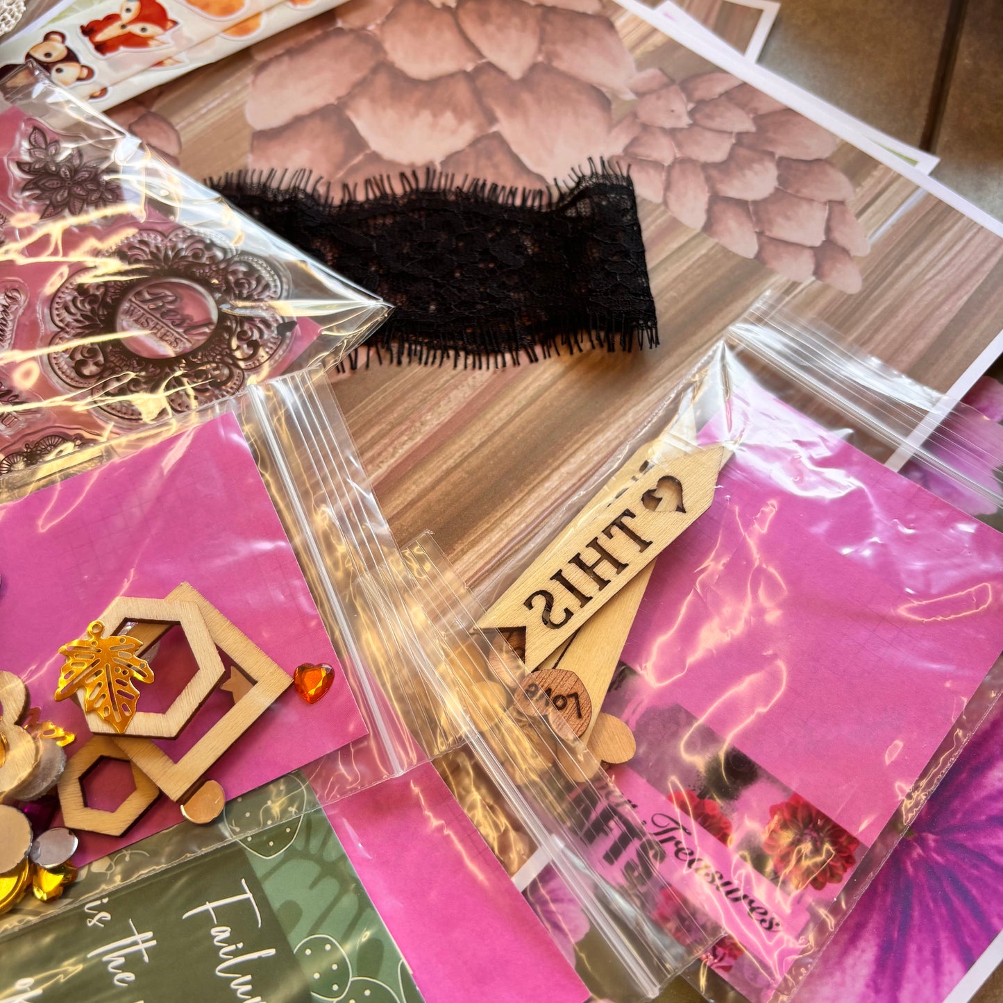 Woodland Treasures Card Making Kit