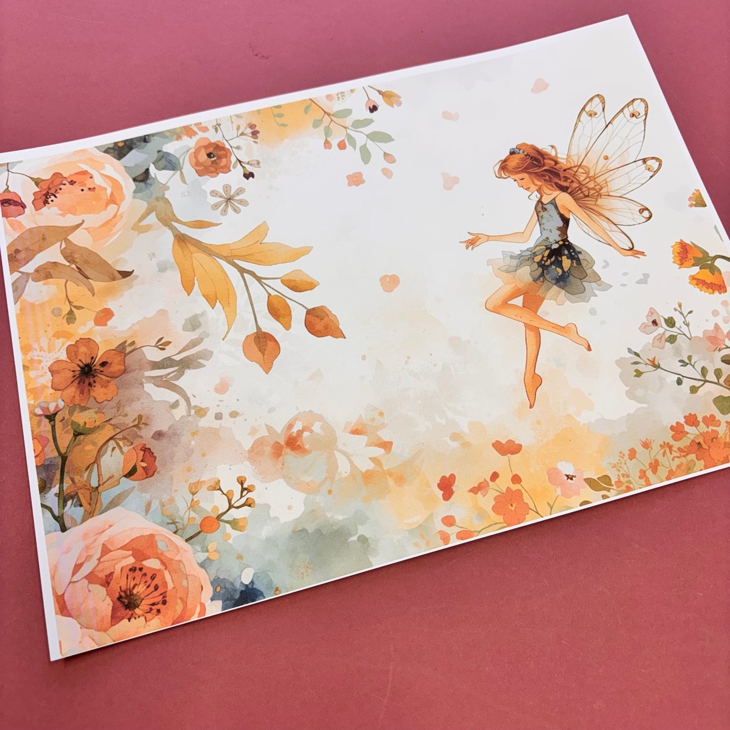 DIGITAL Enchanted Fairies 16pcs Paper Collection